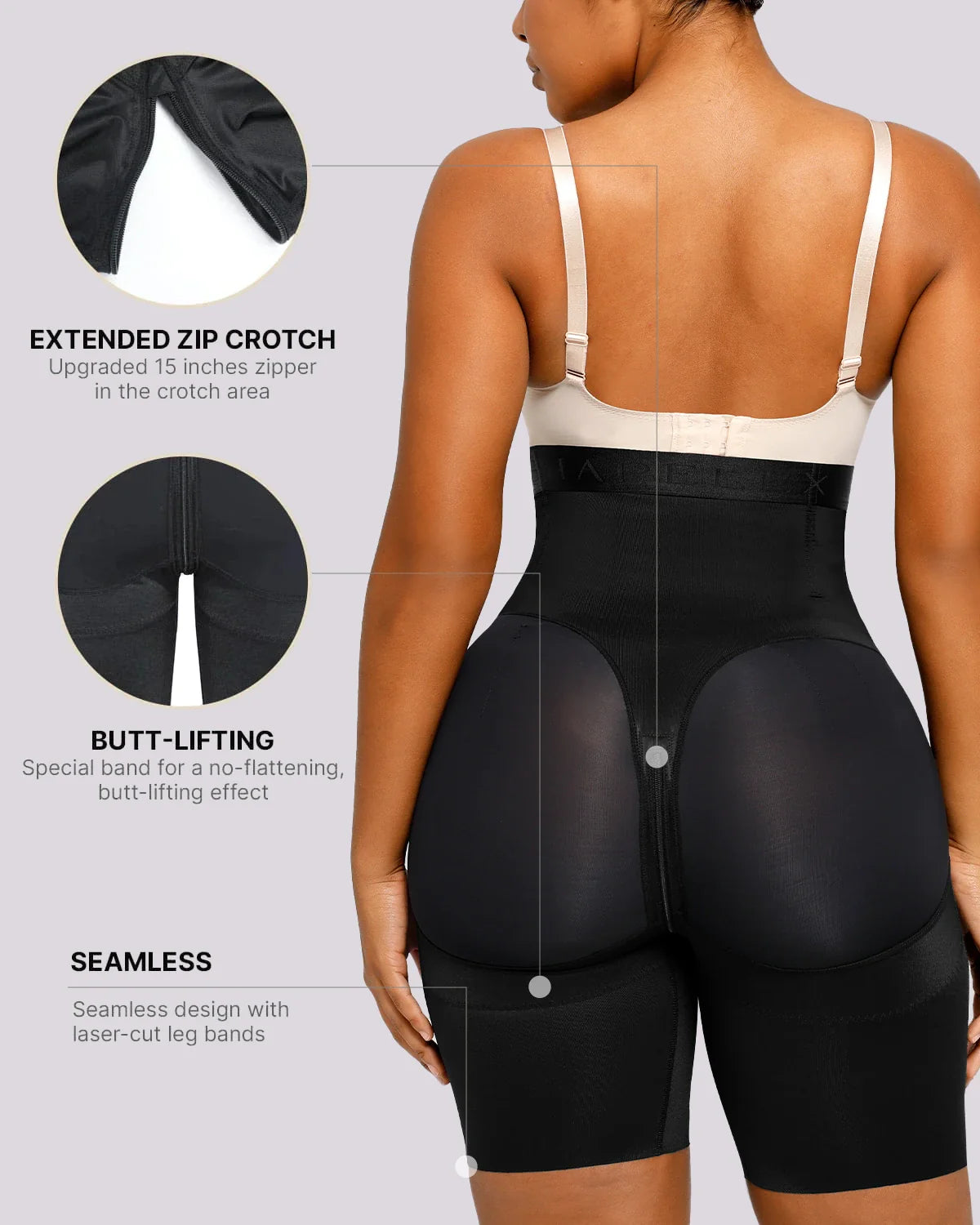 LiftLuxe SilkLift High-Waist-Shorts — TitanFlex™