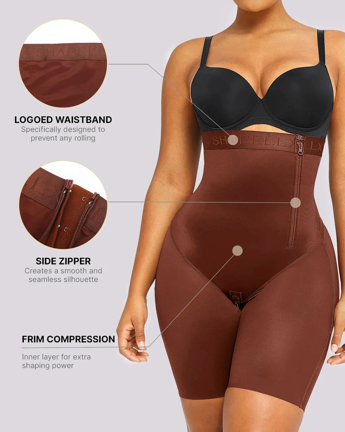 LiftLuxe SilkLift High-Waisted Short — TitanFlex™