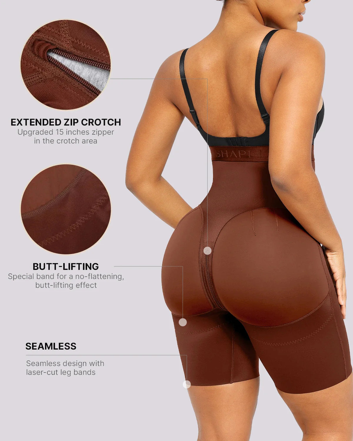 LiftLuxe SilkLift High-Waisted Short — TitanFlex™