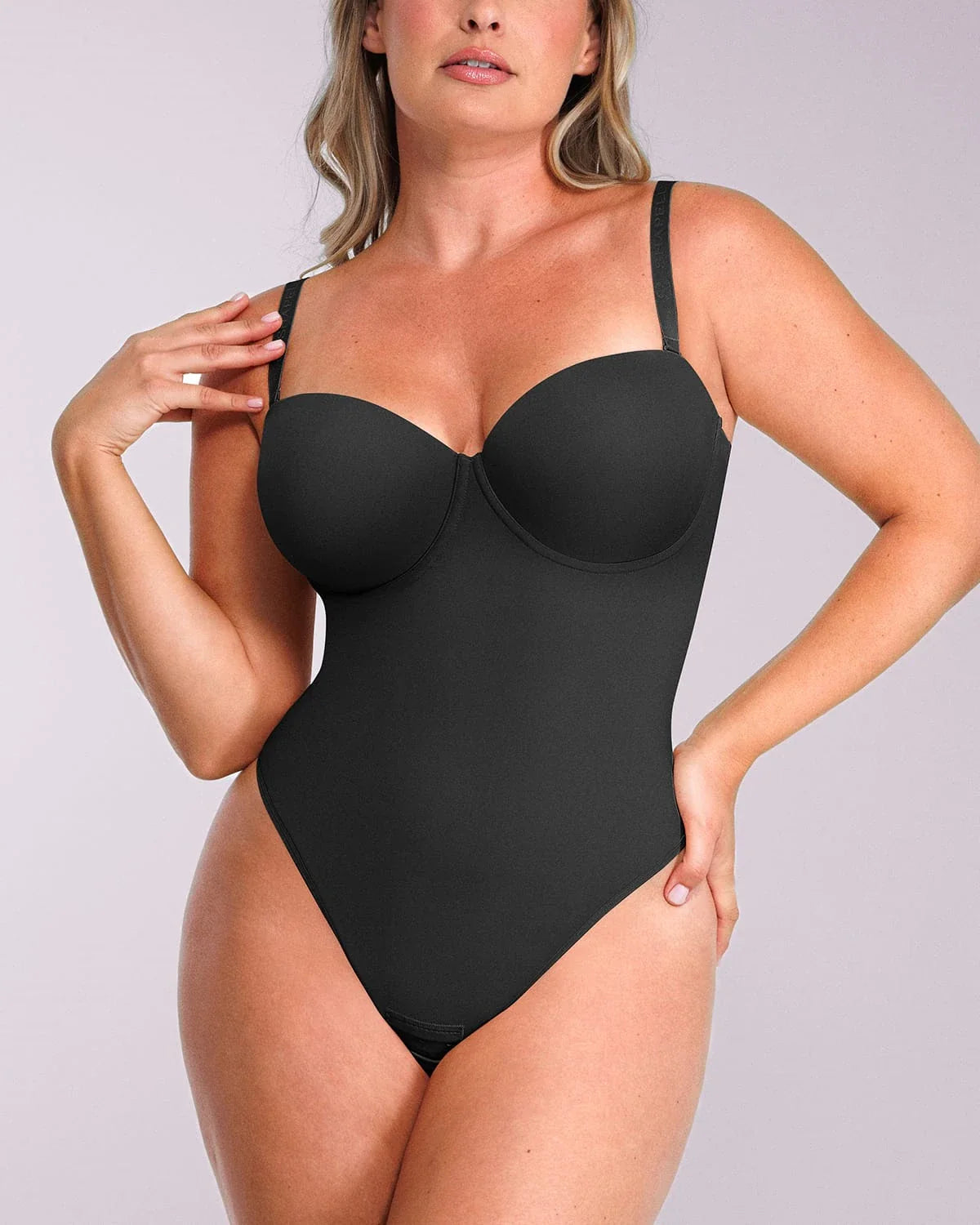 PureForm AeroSlim Body stringi bez ramiączek — CoreFlex™