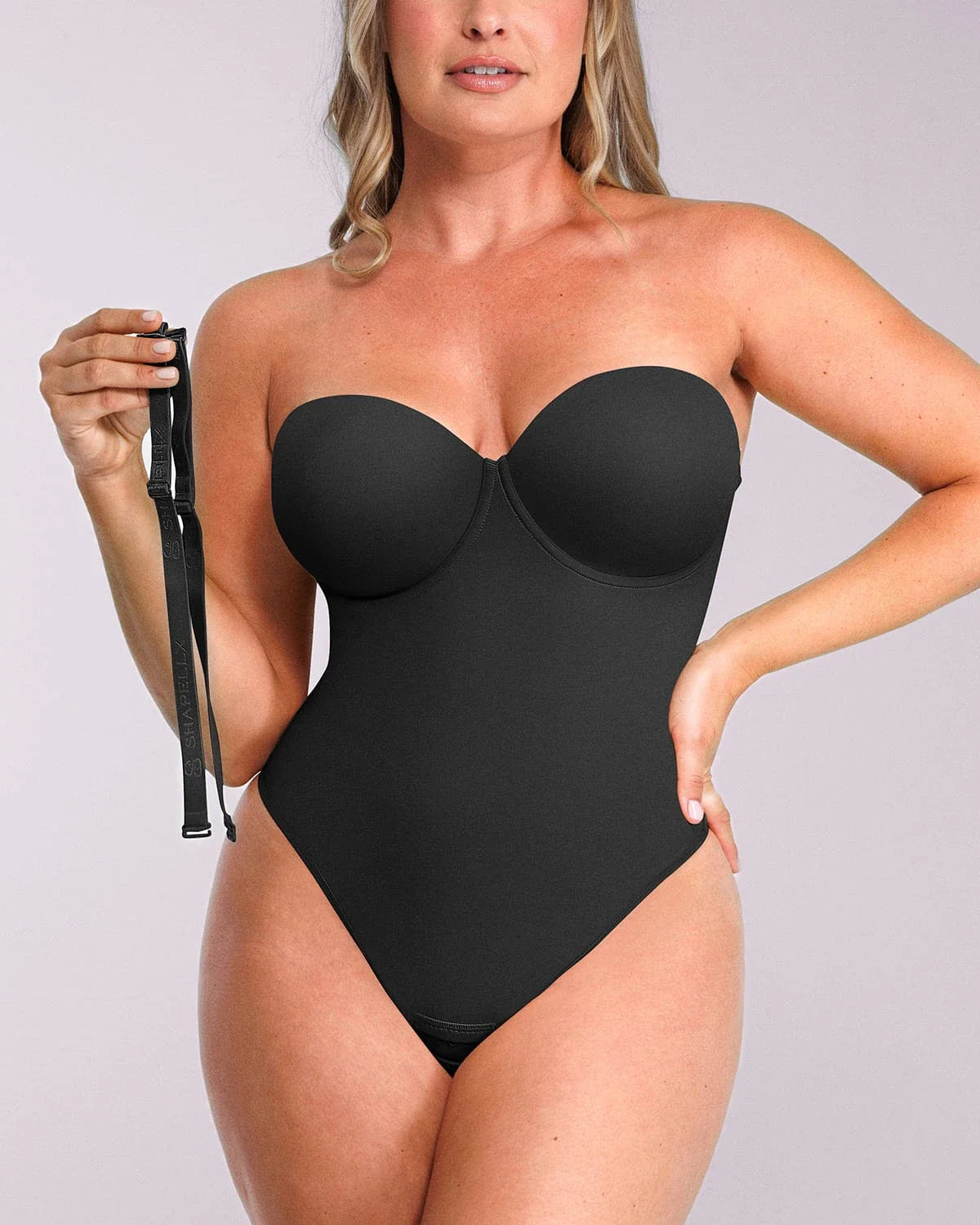 PureForm AeroSlim Body stringi bez ramiączek — CoreFlex™