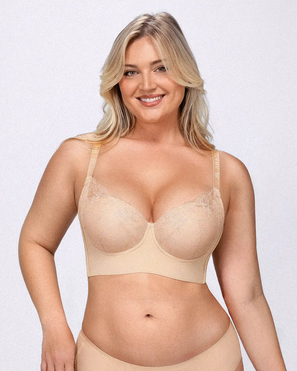 PureForm AeroSlim Back Smoothing Lace Underwire Bra — TitanFlex™