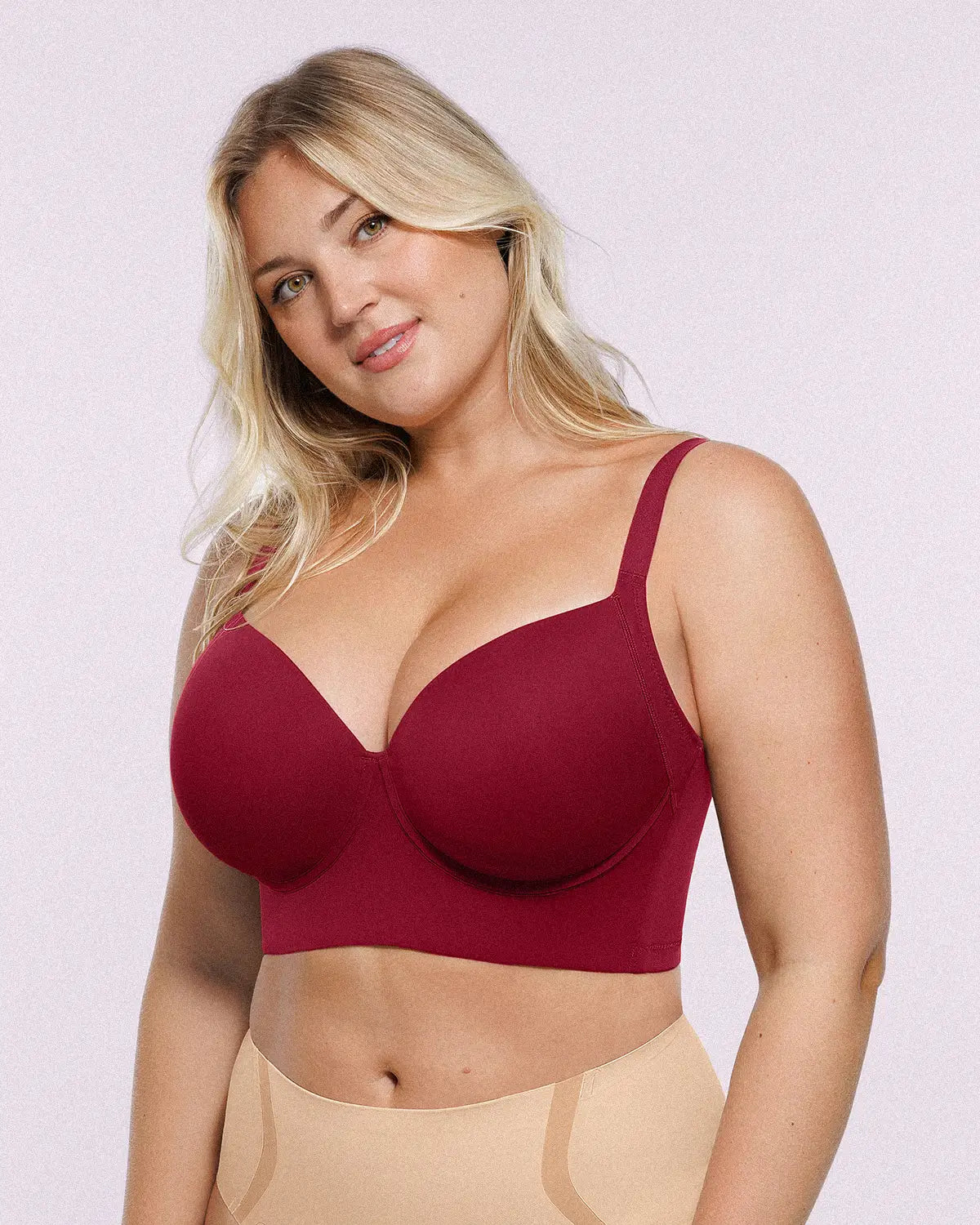 PureForm AeroSlim Sujetador push-up con aros y espalda lisa — TitanFlex™