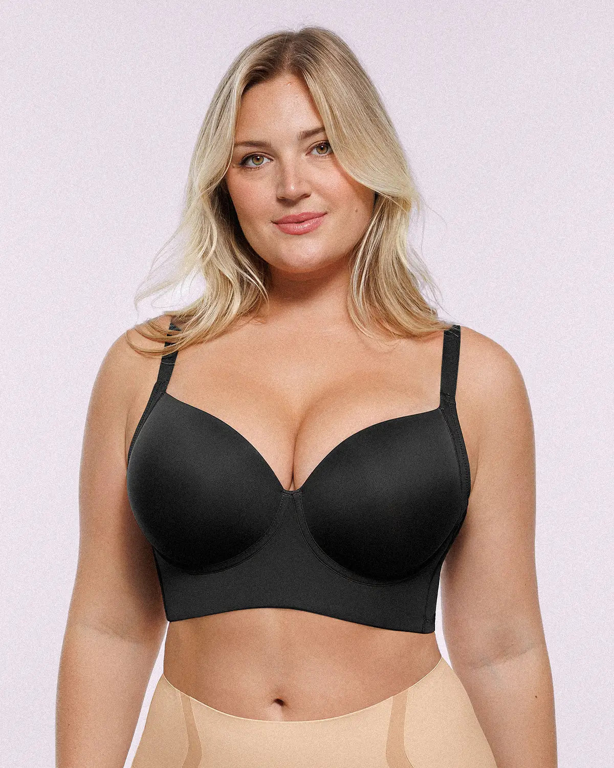 PureForm AeroSlim Push-up-Bügel-BH mit glättendem Rücken — TitanFlex™