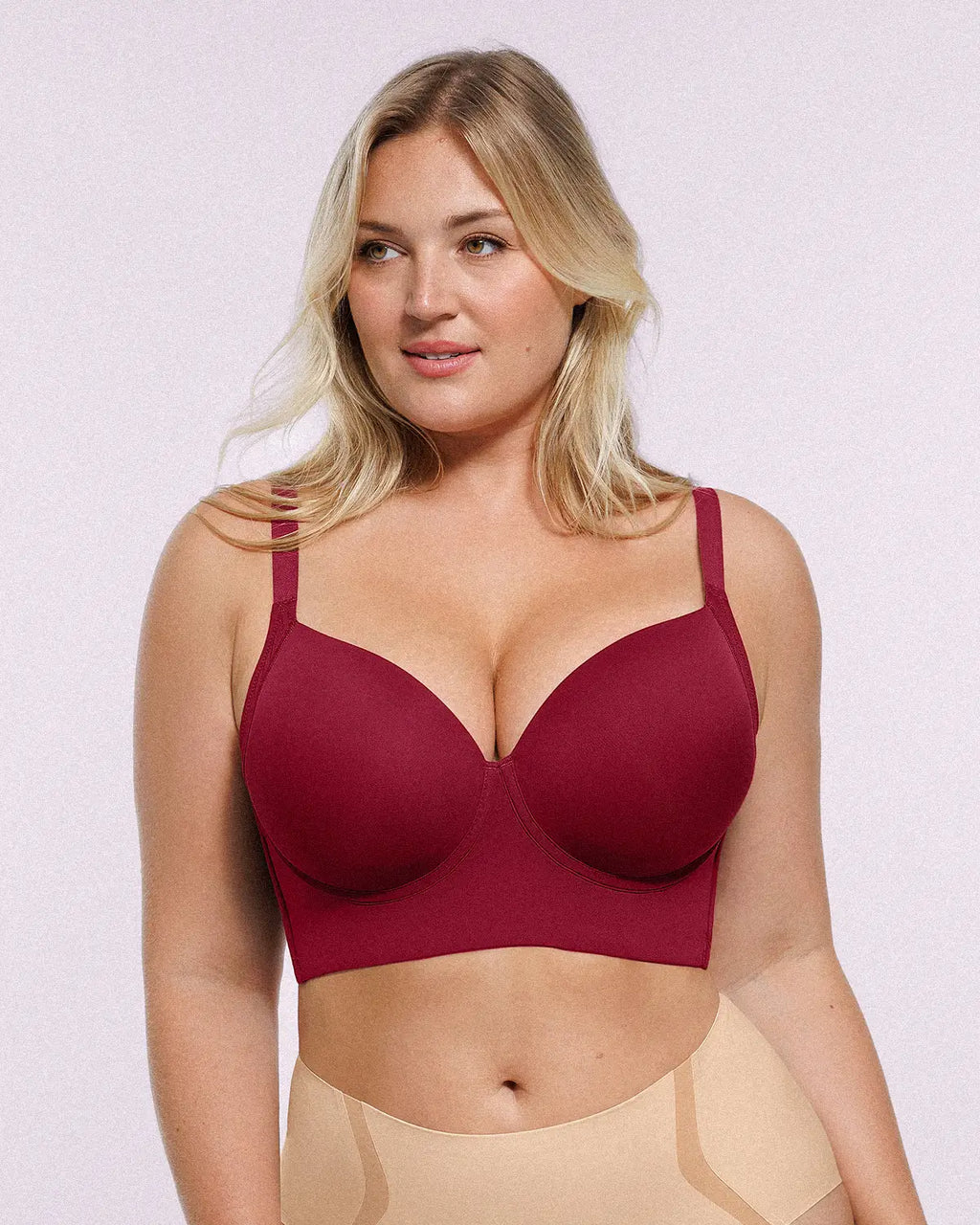 PureForm AeroSlim Sujetador push-up con aros y espalda lisa — TitanFlex™