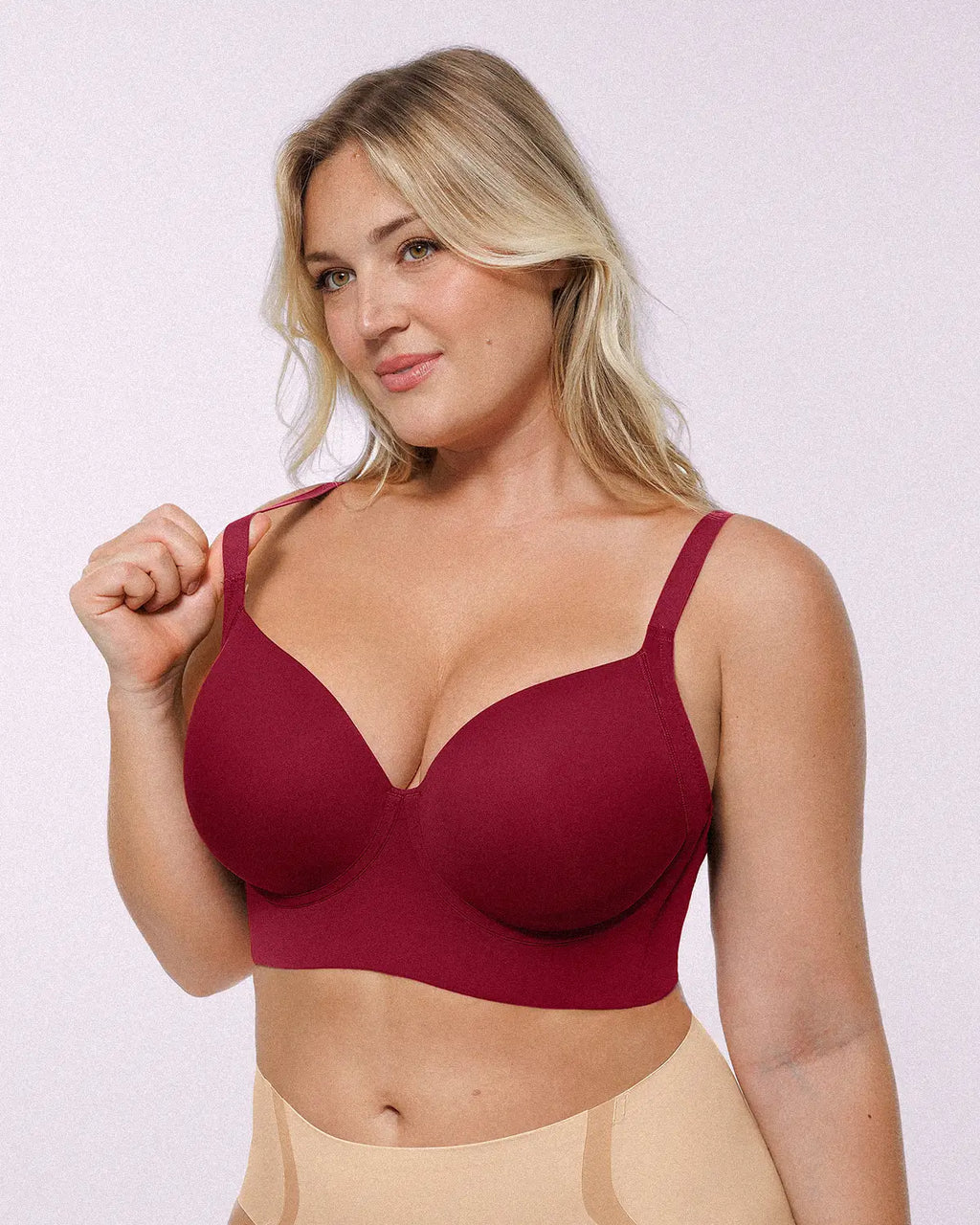 PureForm AeroSlim Sujetador push-up con aros y espalda lisa — TitanFlex™
