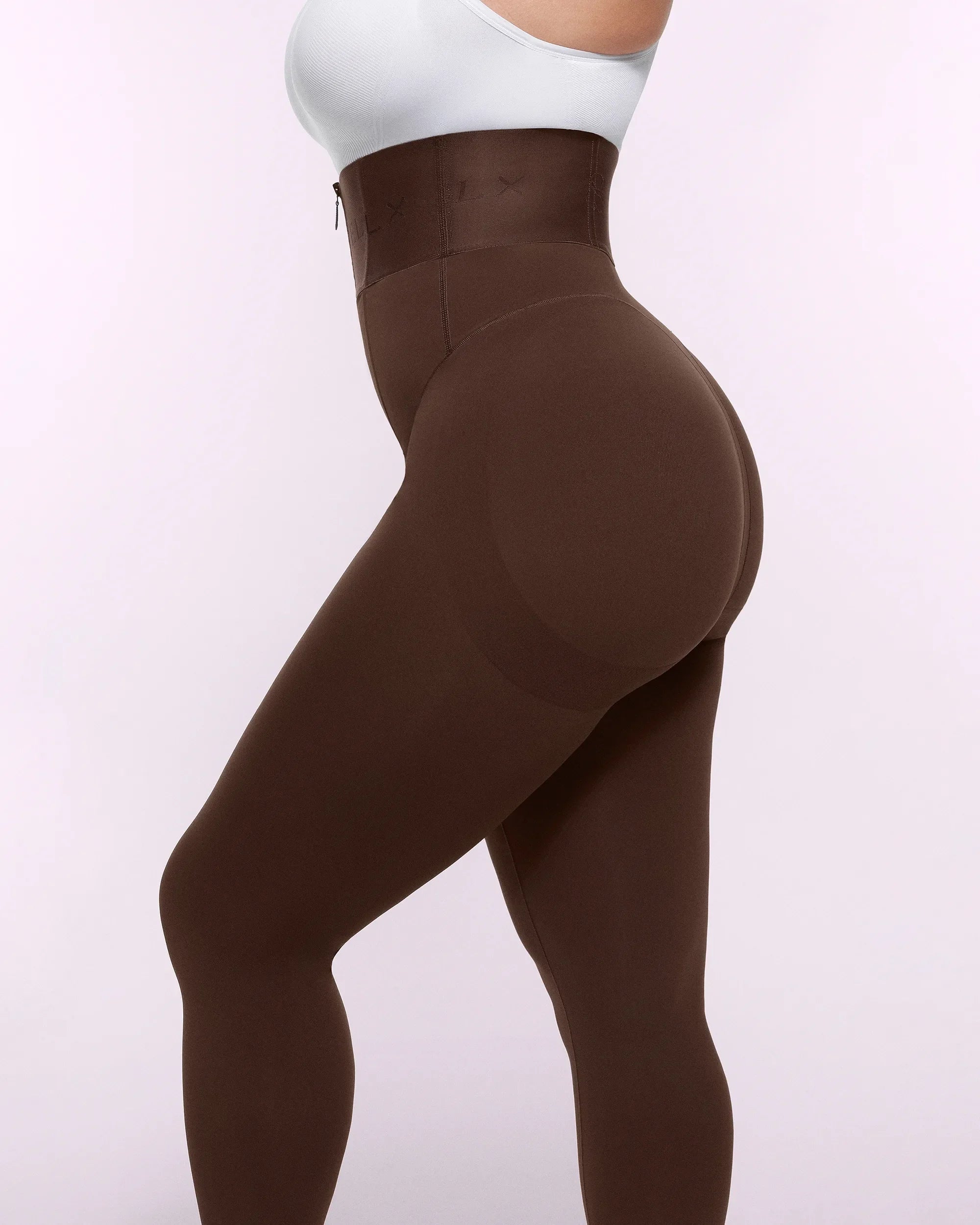 PureForm AeroSlim Lange High-Waist-Shaping-Leggings — TitanFlex™