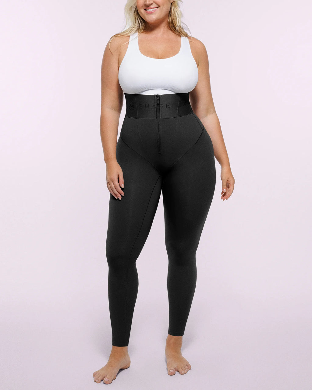PureForm AeroSlim Lange High-Waist-Shaping-Leggings — TitanFlex™