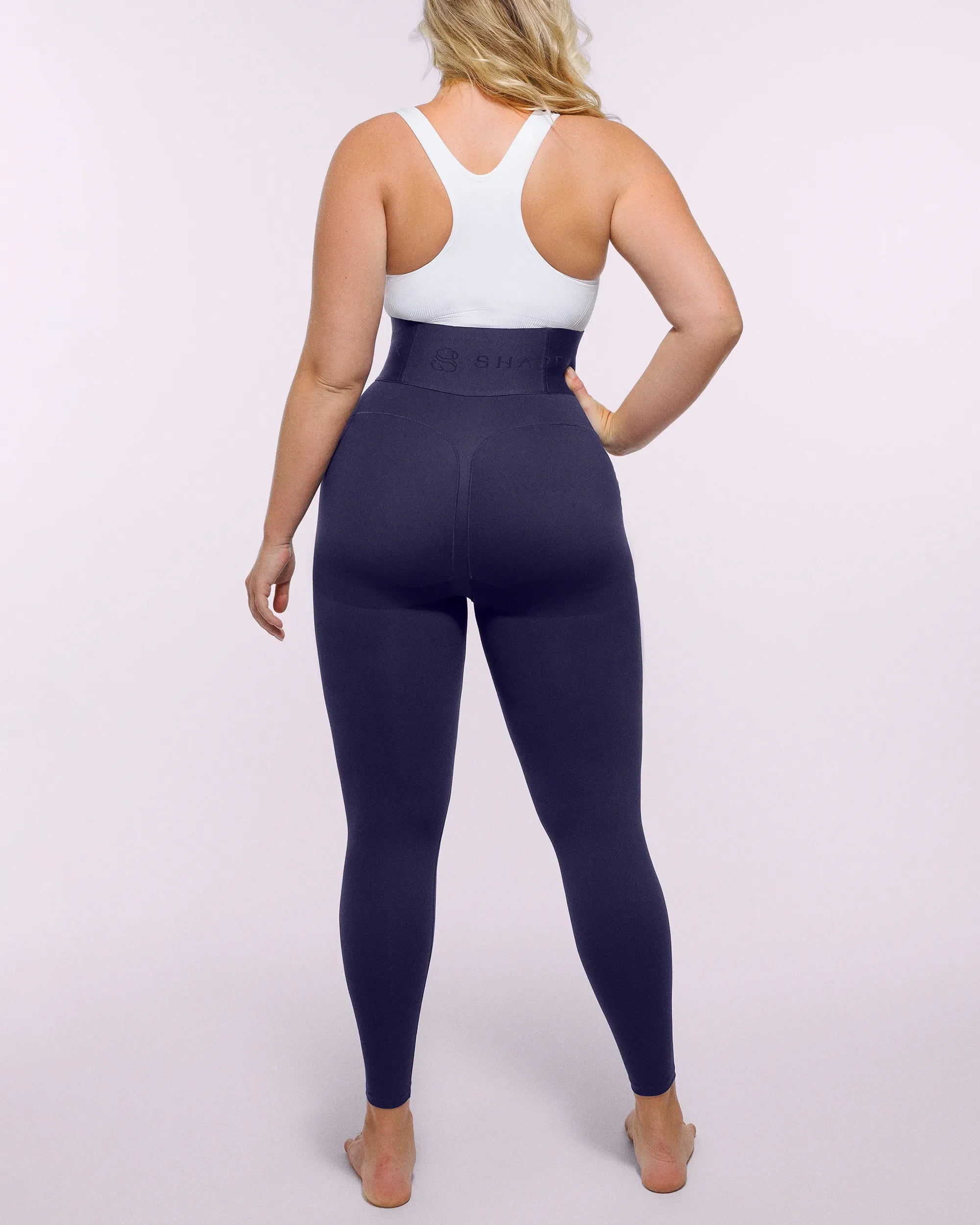 PureForm AeroSlim Lange High-Waist-Shaping-Leggings — TitanFlex™