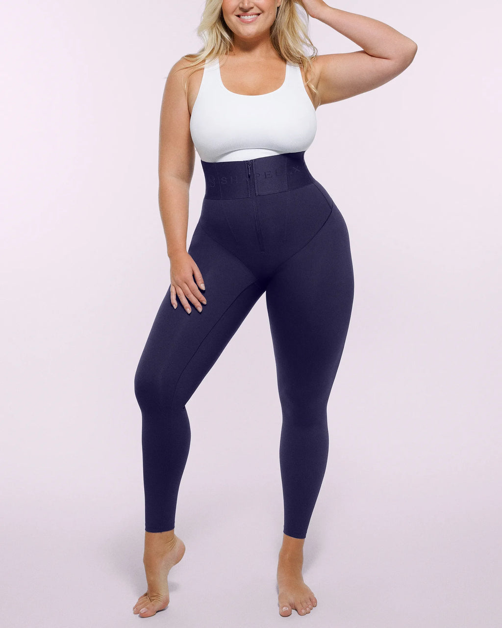 PureForm AeroSlim Lange High-Waist-Shaping-Leggings — TitanFlex™