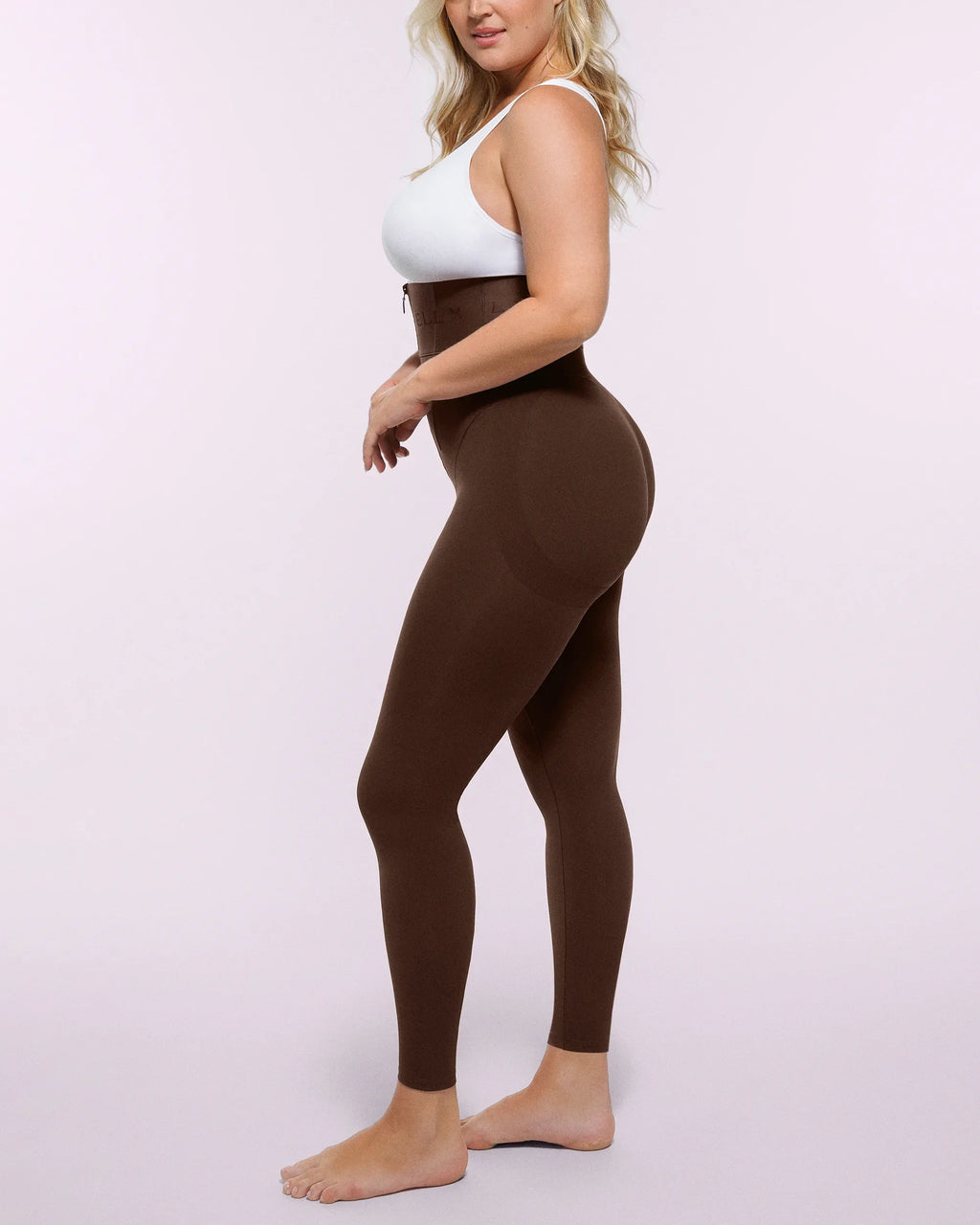 PureForm AeroSlim Lange High-Waist-Shaping-Leggings — TitanFlex™
