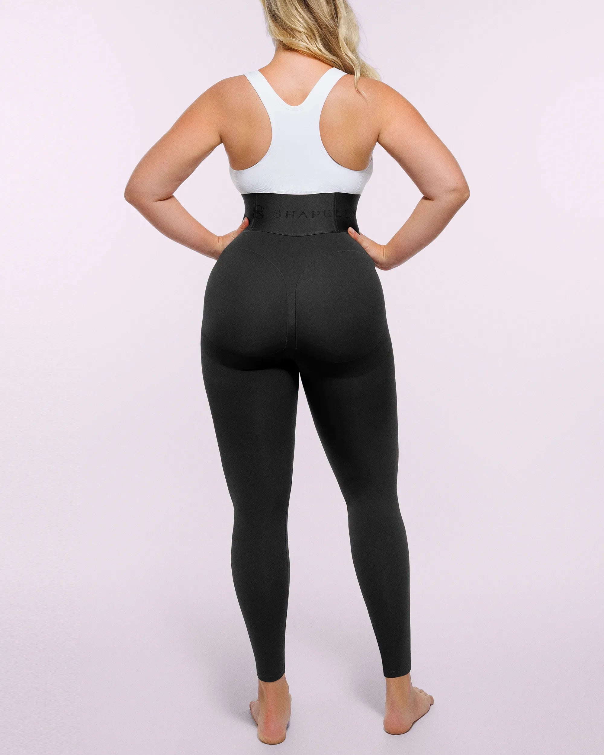 PureForm AeroSlim Lange High-Waist-Shaping-Leggings — TitanFlex™