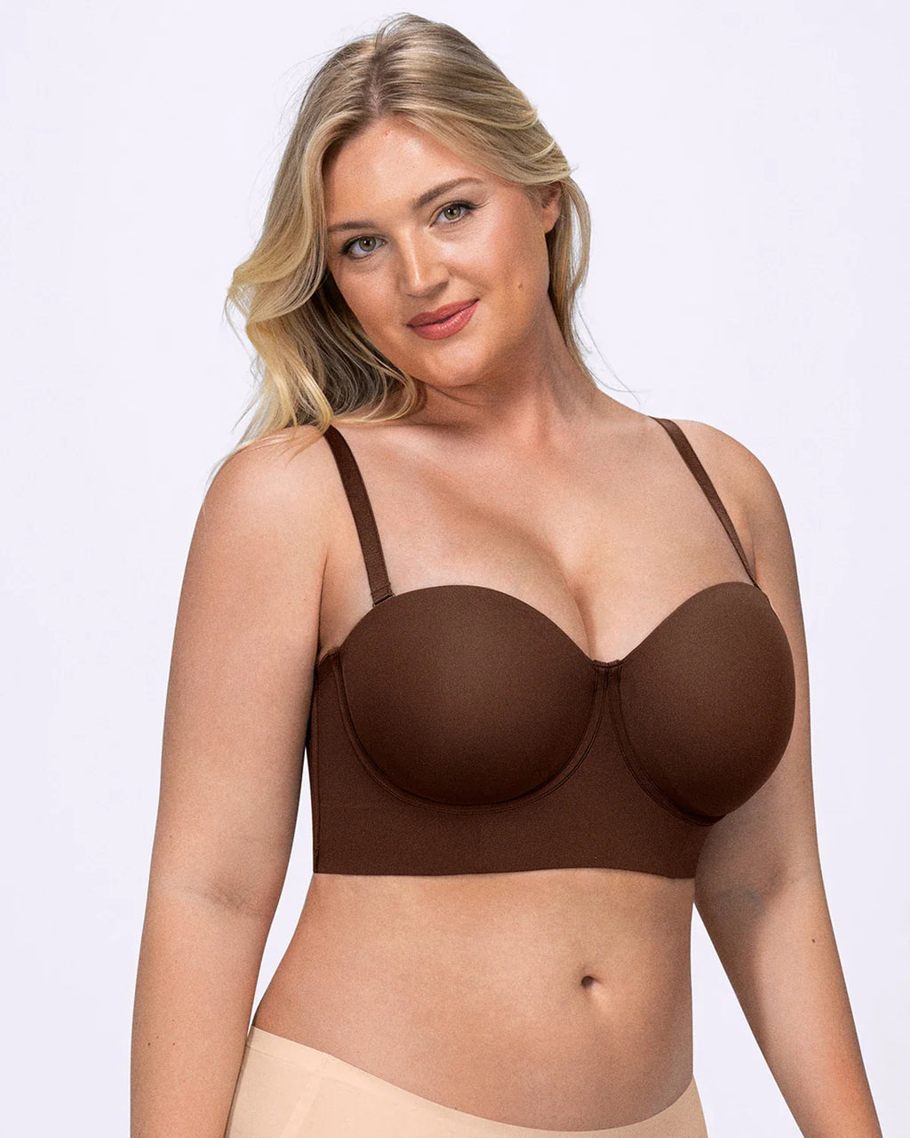 PureForm AeroSlim Smoothing Strapless Convertible Bra — TitanFlex™