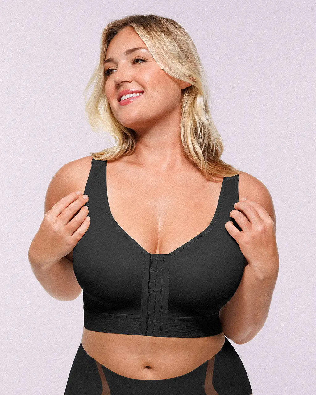 PureForm AeroSlim Unlined Wireless Back Support Bra — TitanFlex™