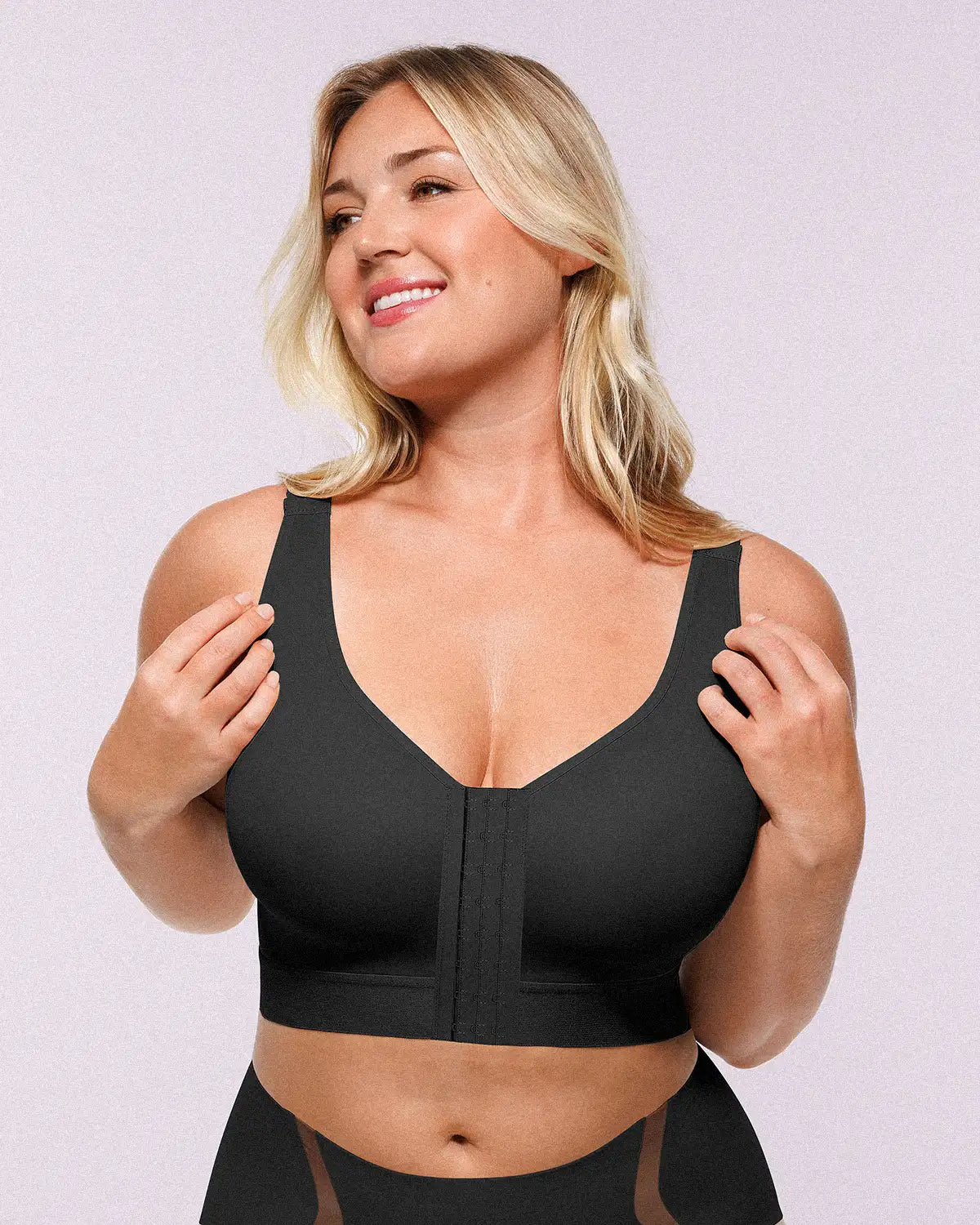 PureForm AeroSlim Unlined Wireless Back Support Bra — TitanFlex™