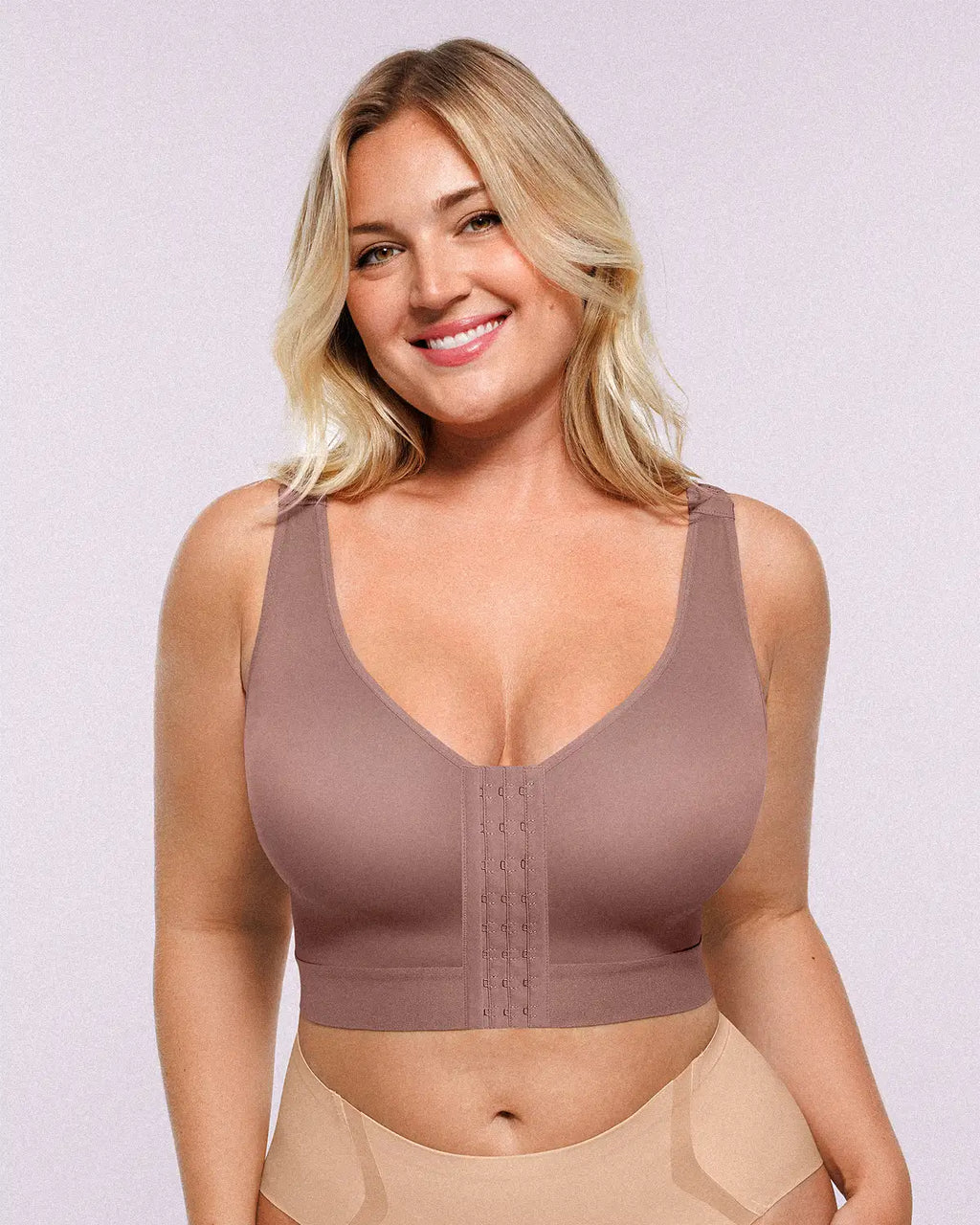 PureForm AeroSlim Unlined Wireless Back Support Bra — TitanFlex™