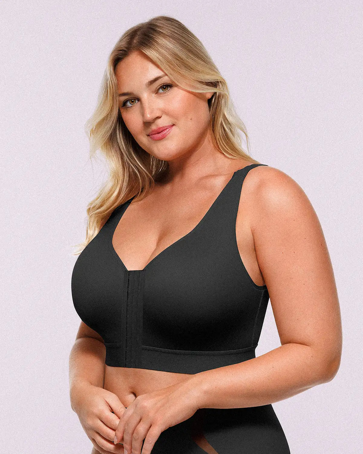 PureForm AeroSlim BH mit Vorderverschluss, ohne Bügel, ungefüttert — CoreFlex™