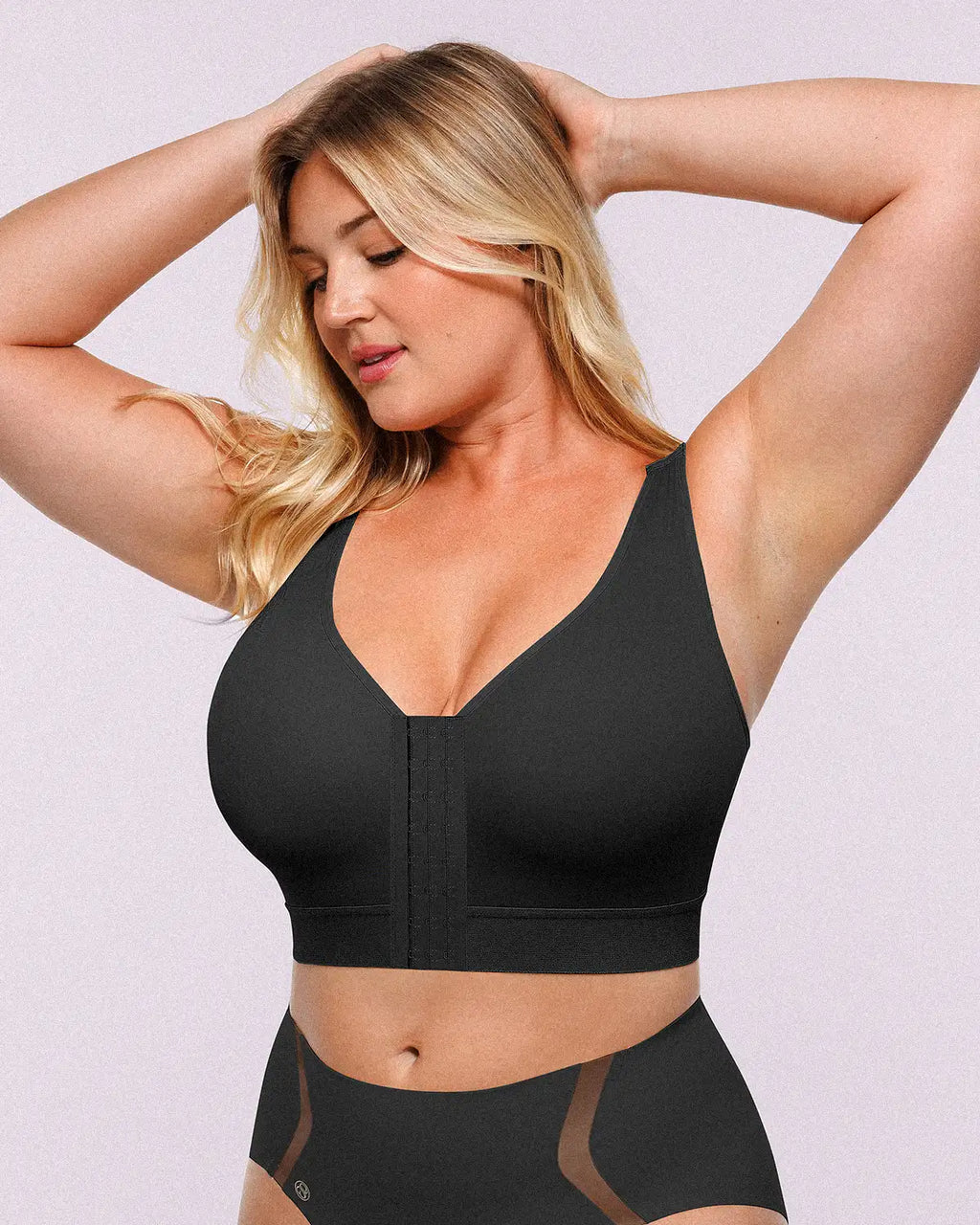 PureForm AeroSlim BH mit Vorderverschluss, ohne Bügel, ungefüttert — CoreFlex™