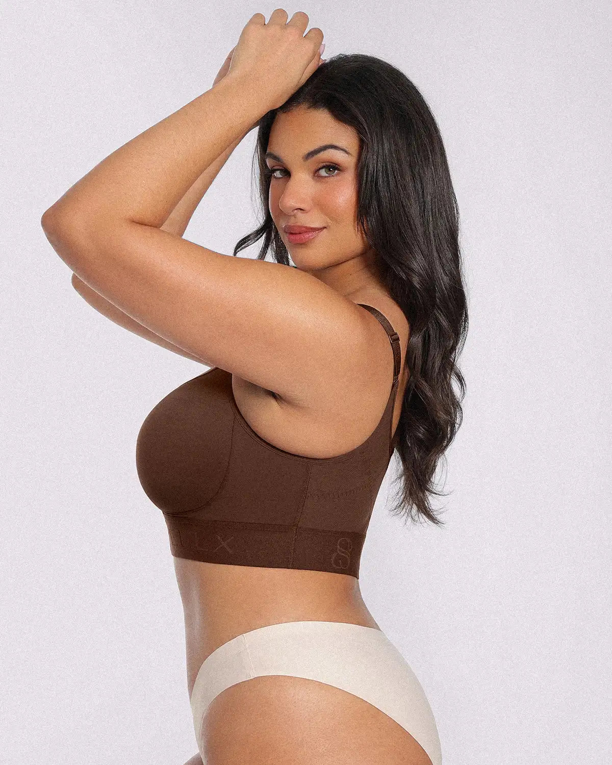 PureForm AeroSlim BH mit Vorderverschluss, ohne Bügel, ungefüttert — CoreFlex™