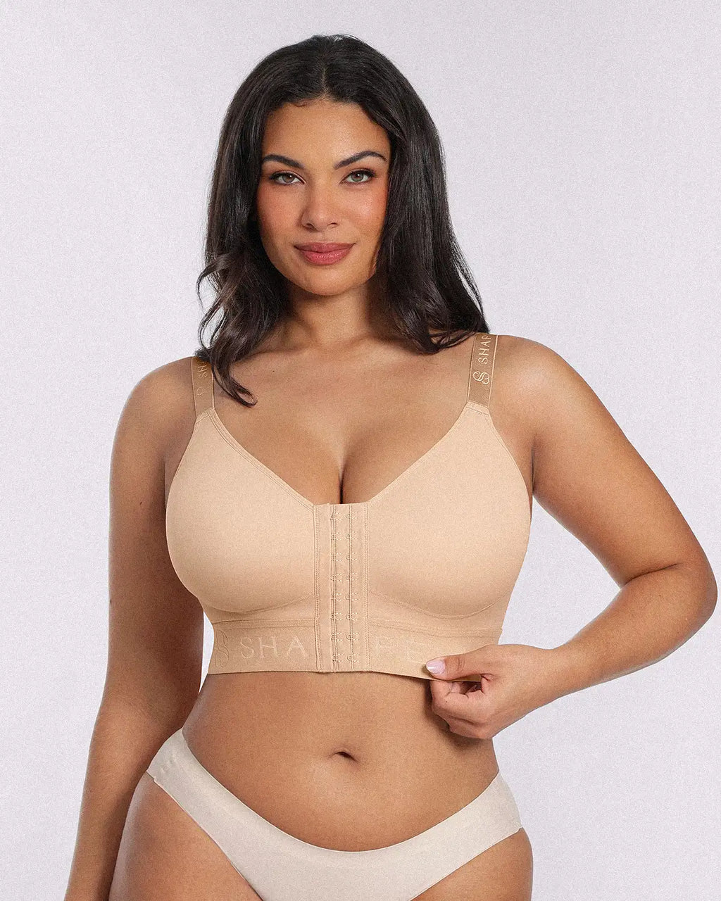 PureForm AeroSlim BH mit Vorderverschluss, ohne Bügel, ungefüttert — CoreFlex™