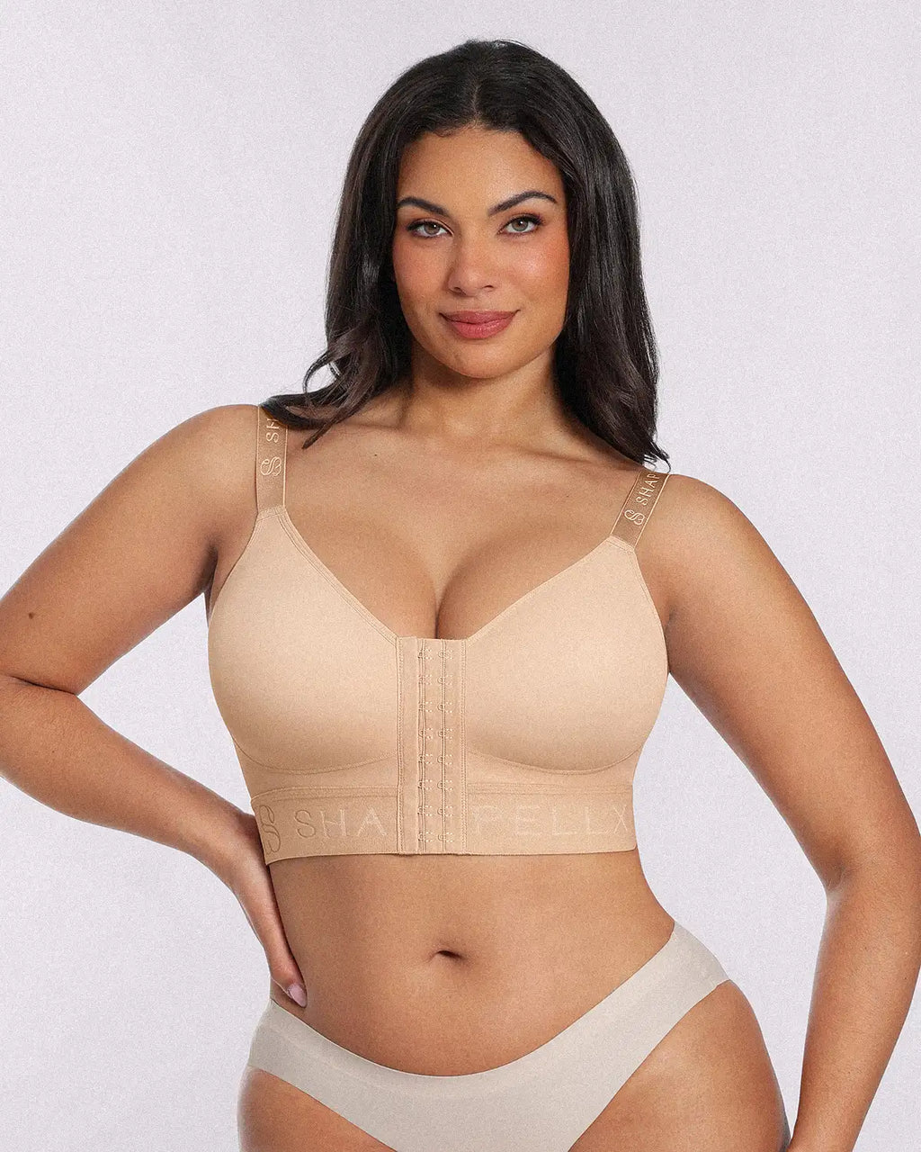 PureForm AeroSlim BH mit Vorderverschluss, ohne Bügel, ungefüttert — CoreFlex™