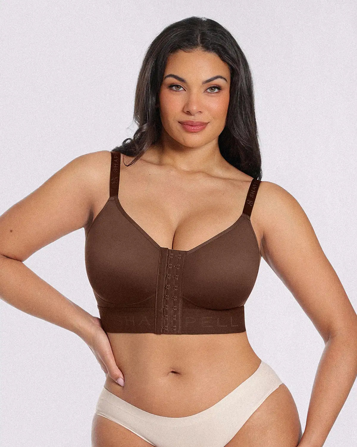 PureForm AeroSlim BH mit Vorderverschluss, ohne Bügel, ungefüttert — CoreFlex™