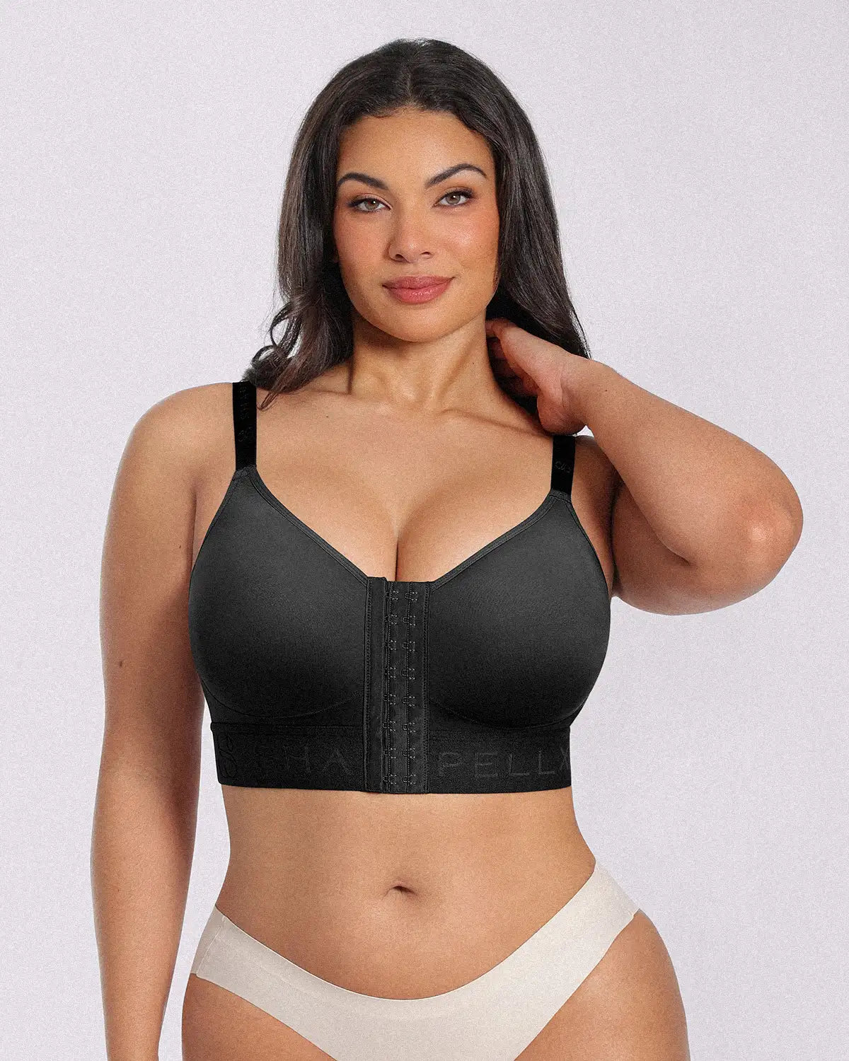 PureForm AeroSlim BH mit Vorderverschluss, ohne Bügel, ungefüttert — CoreFlex™