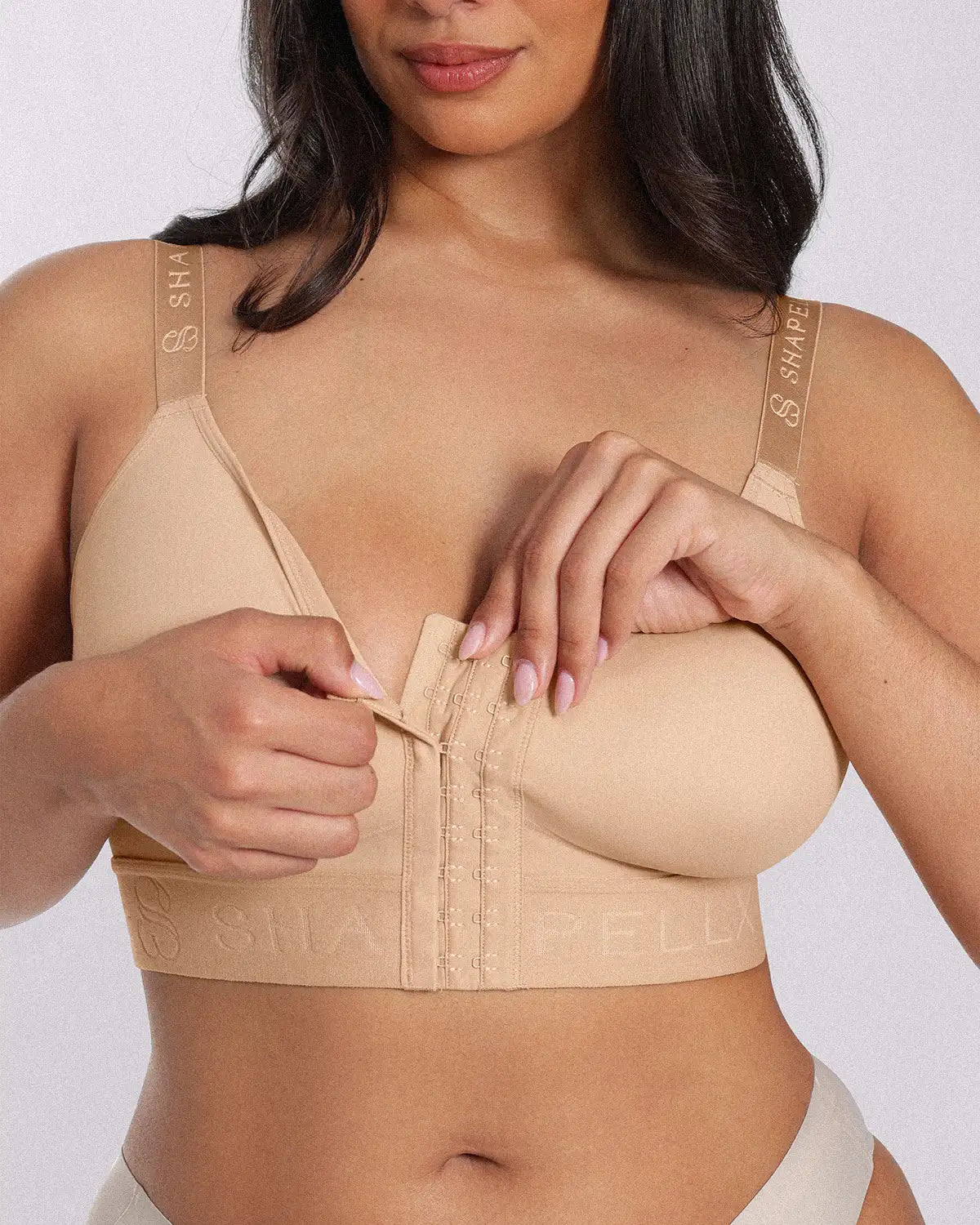 PureForm AeroSlim BH mit Vorderverschluss, ohne Bügel, ungefüttert — CoreFlex™