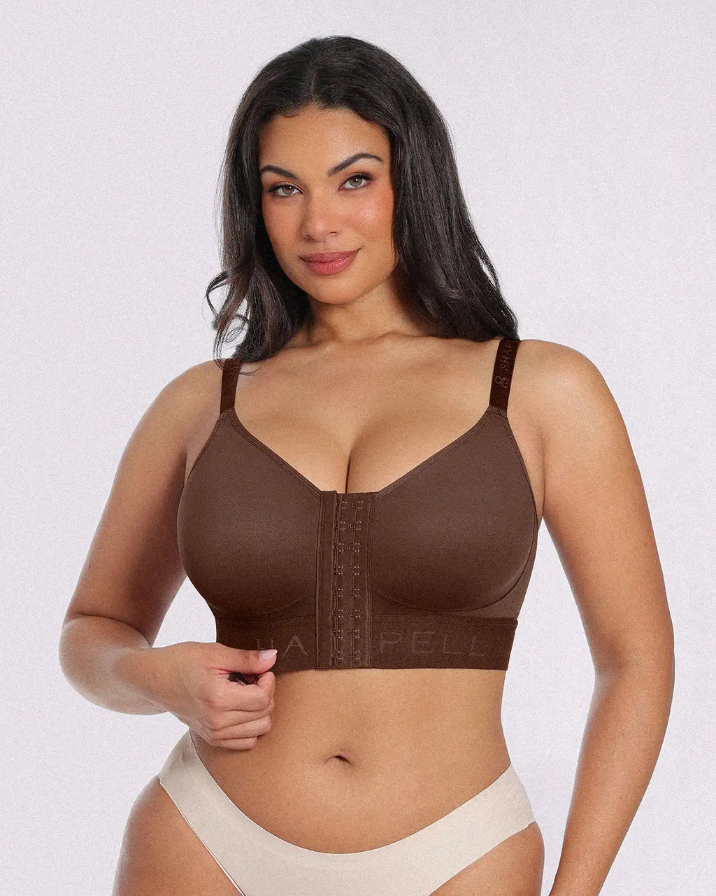PureForm AeroSlim BH mit Vorderverschluss, ohne Bügel, ungefüttert — CoreFlex™