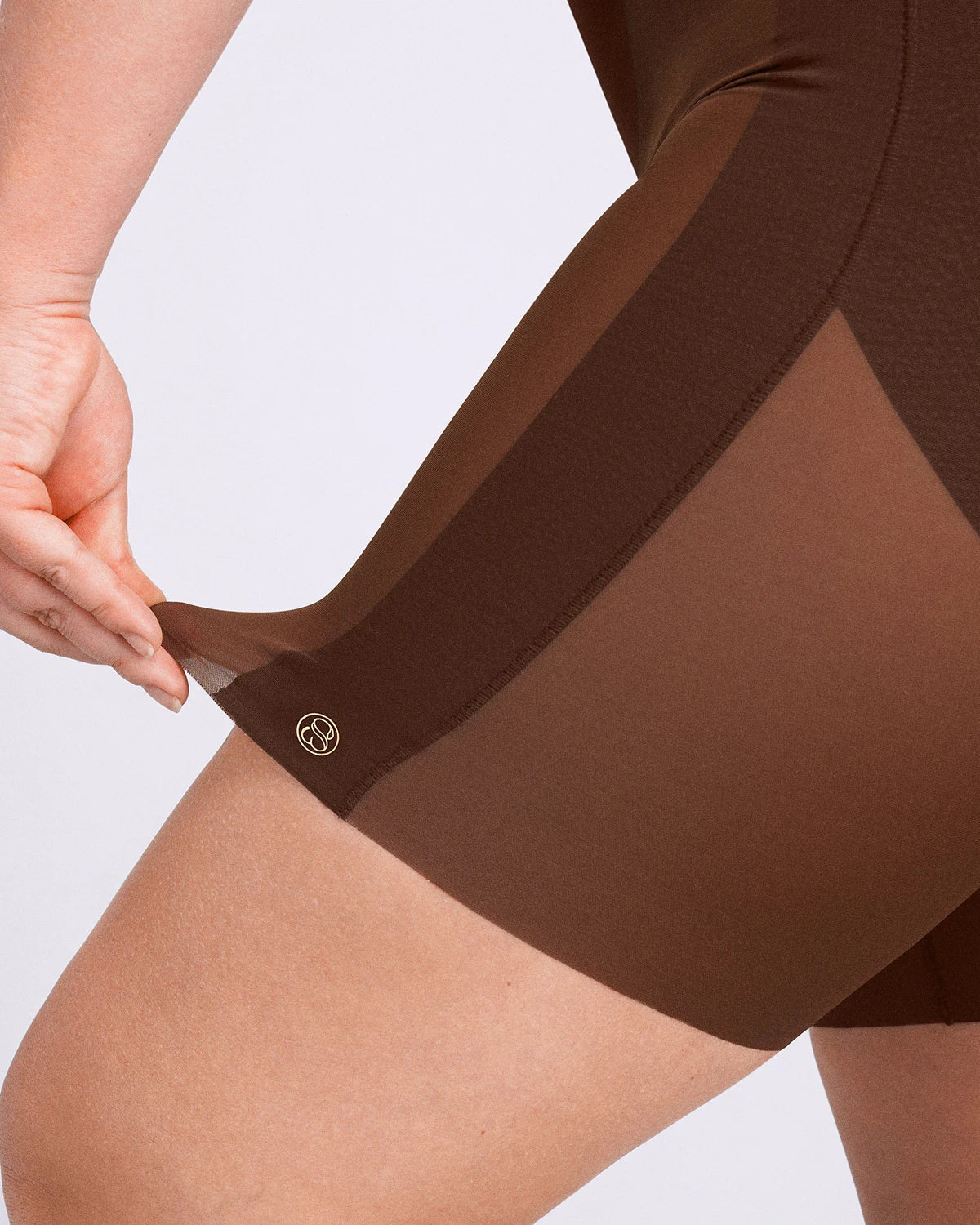 PureForm SoftTouch Open Bust Smoothing Bodysuit — CoreFlex™