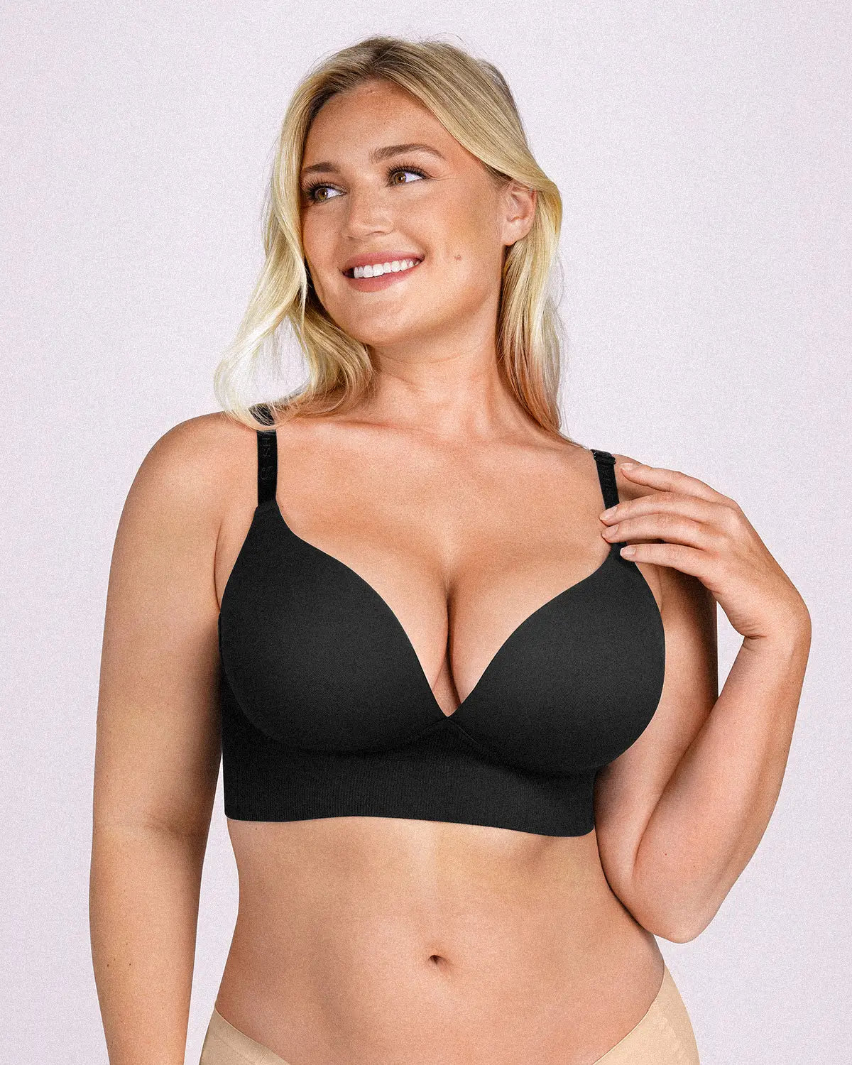 PureForm DefineFit Push-up-BH ohne Bügel mit glättendem Rücken — CoreFlex™