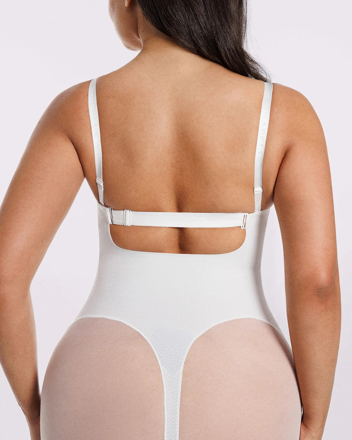 PureForm FlexMesh Low Back Mid Thigh Bodysuit — CoreFlex™