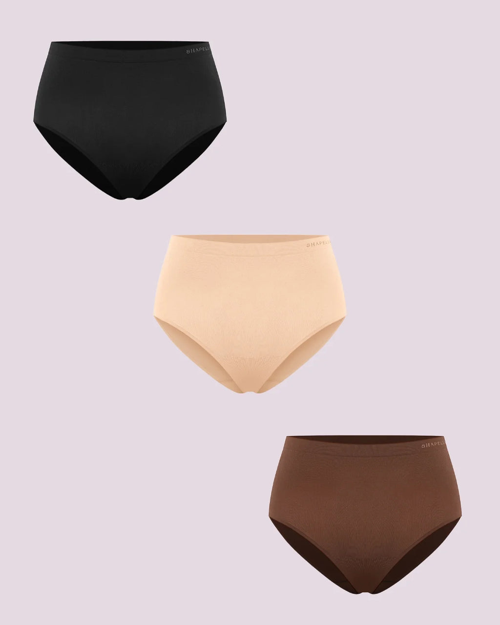 PureForm SkinGlide Comfy Mid-Rise Brief 3-Pack — AiroFlex™