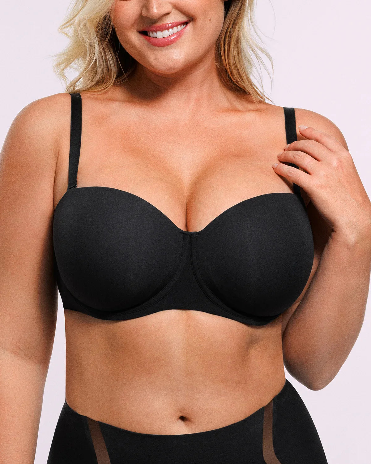 PureForm AeroSlim Trägerloser Multiway-Push-up-BH — TitanFlex™