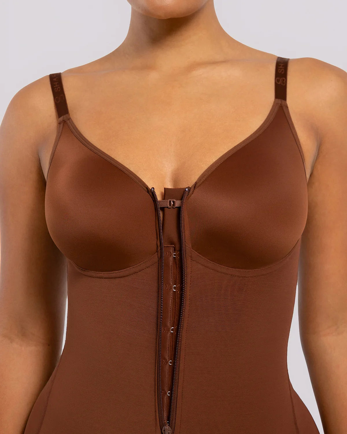 PureForm AeroSlim Hourglass Full Body Brief Bodysuit — TitanFlex™