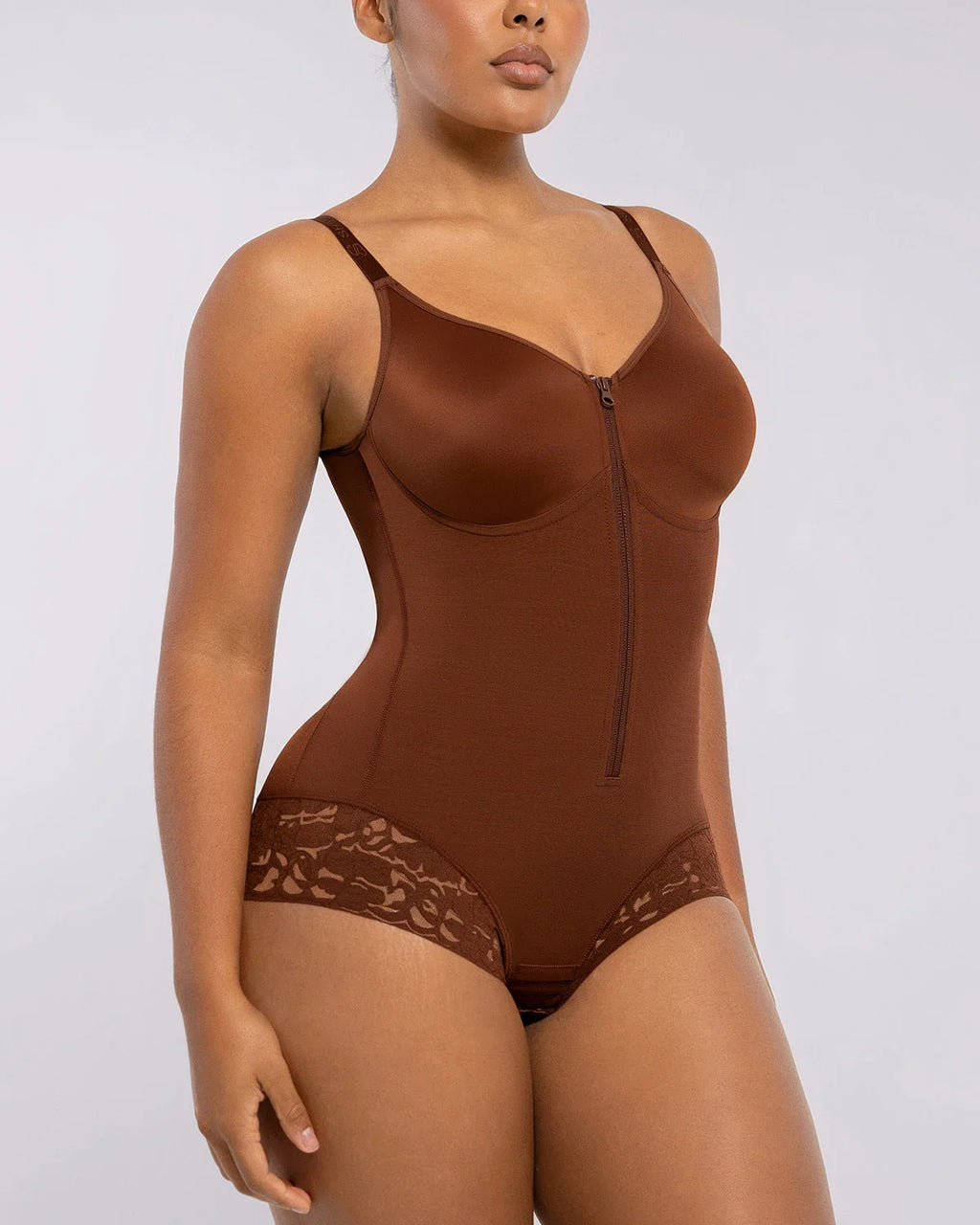 PureForm AeroSlim Hourglass Full Body Brief Bodysuit — TitanFlex™