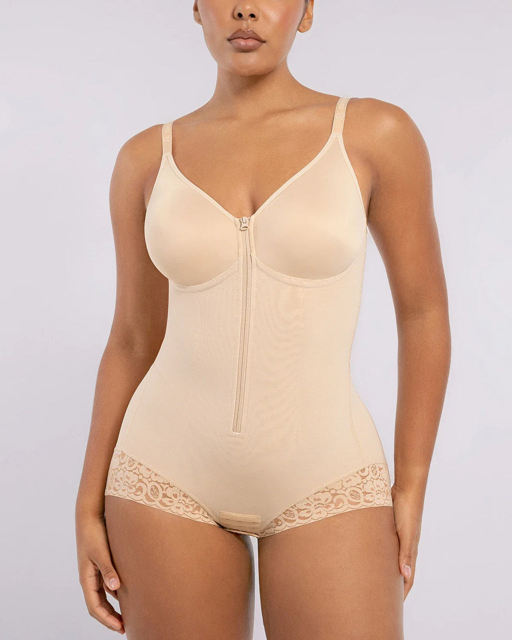 PureForm AeroSlim Hourglass Full Body Brief Bodysuit — TitanFlex™
