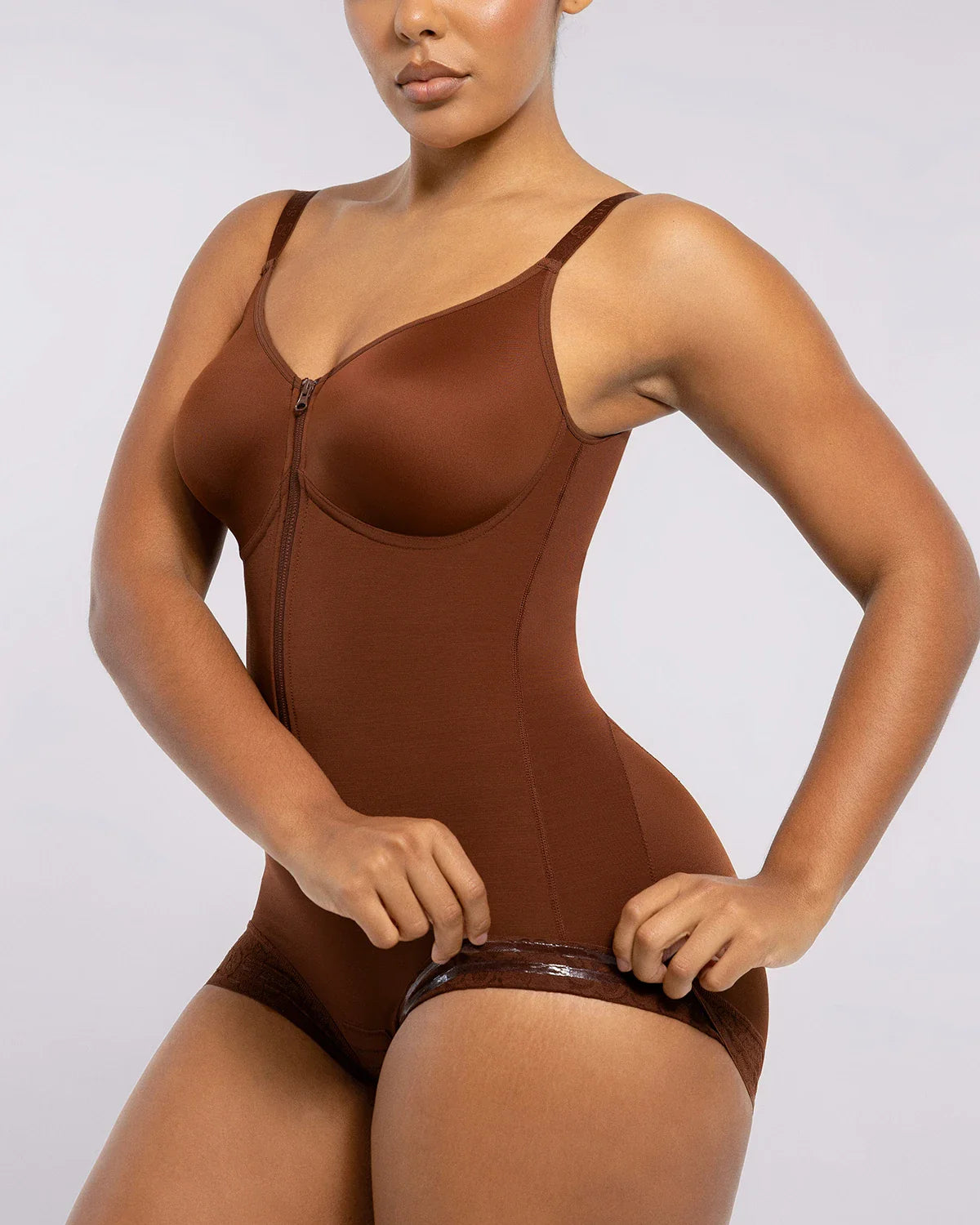 PureForm AeroSlim Hourglass Full Body Brief Bodysuit — TitanFlex™