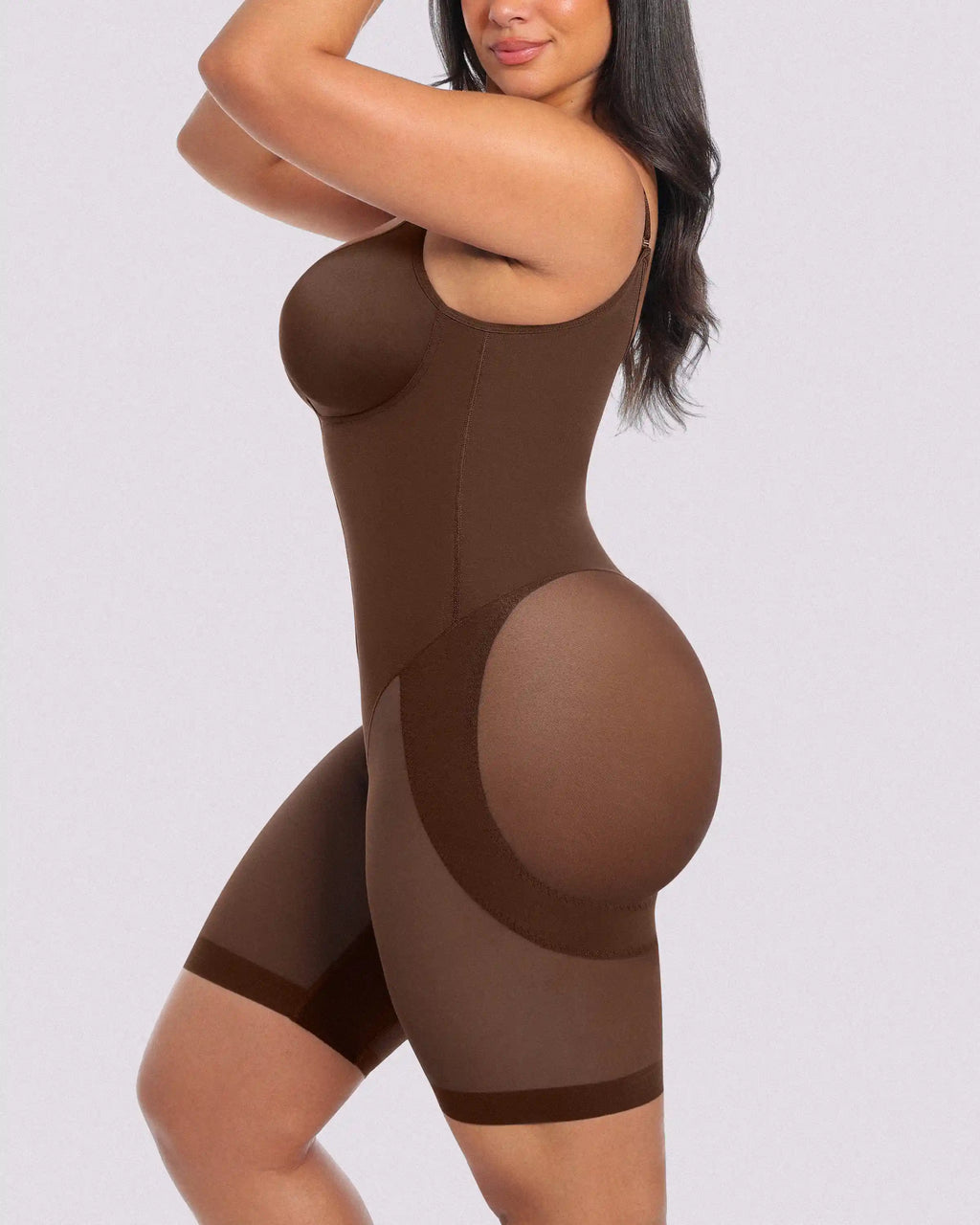 PureForm AeroSlim Body całościowe efekt klepsydry do połowy uda — TitanFlex™