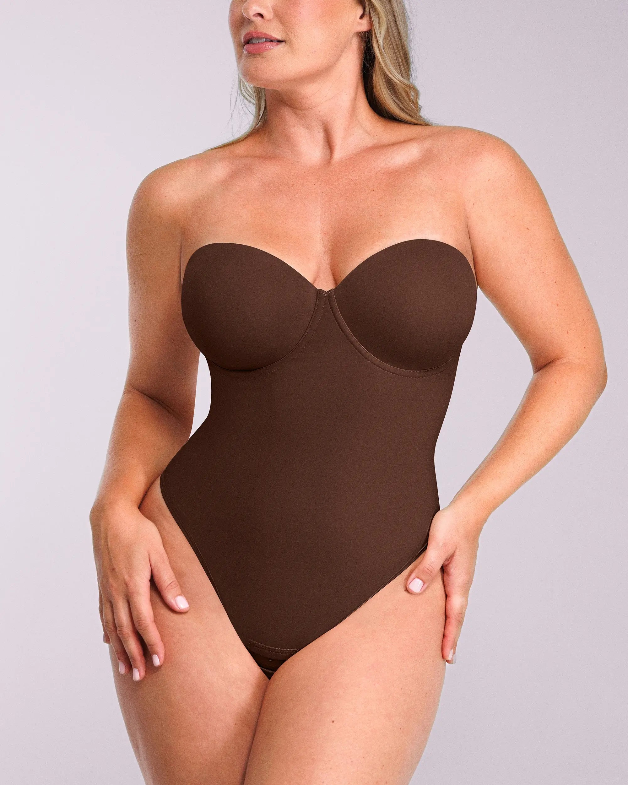 PureForm AeroSlim Body stringi bez ramiączek — CoreFlex™