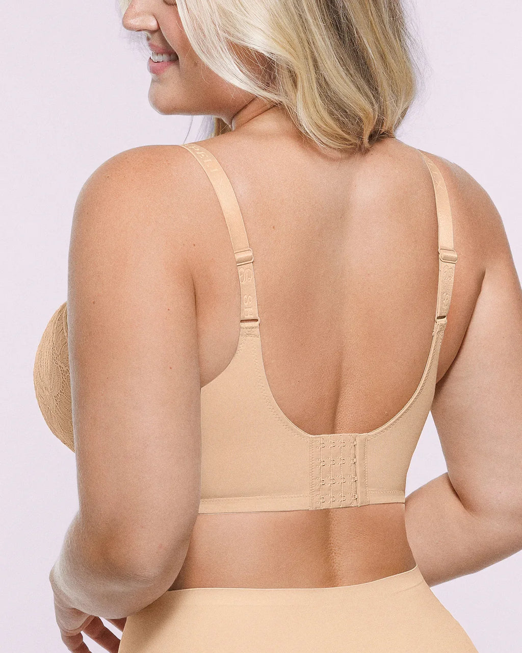PureForm AeroSlim Supportive Unlined Lace Underwired Bra — TitanFlex™
