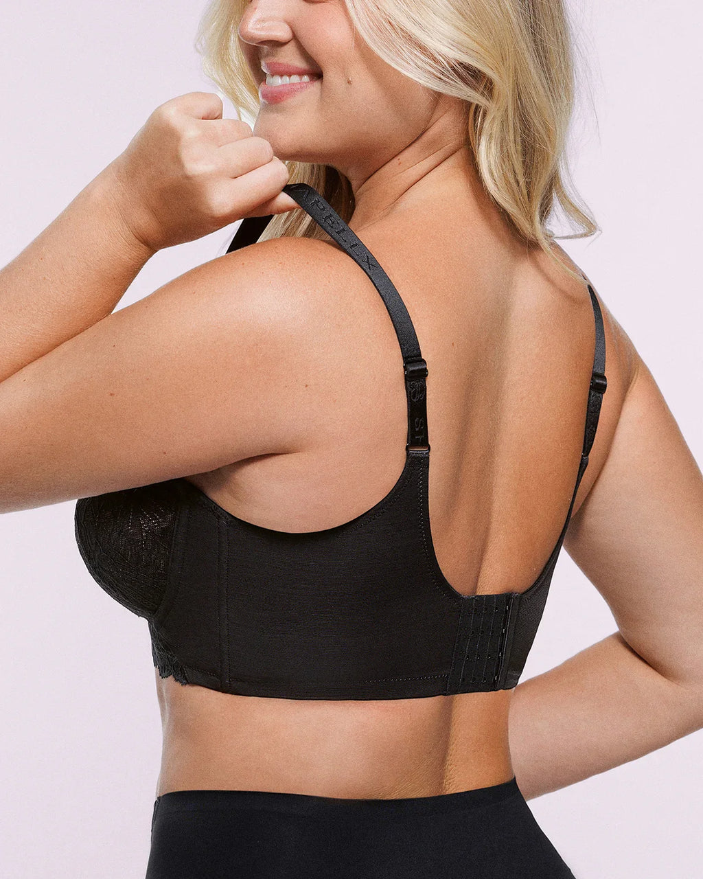 PureForm AeroSlim Supportive Unlined Lace Underwired Bra — TitanFlex™