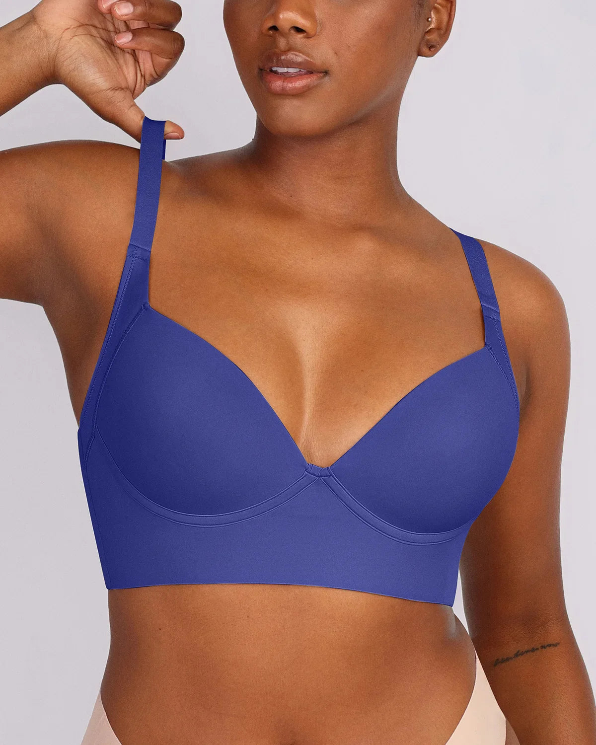 PureForm AeroSlim Sujetador push-up con aros y espalda lisa — TitanFlex™
