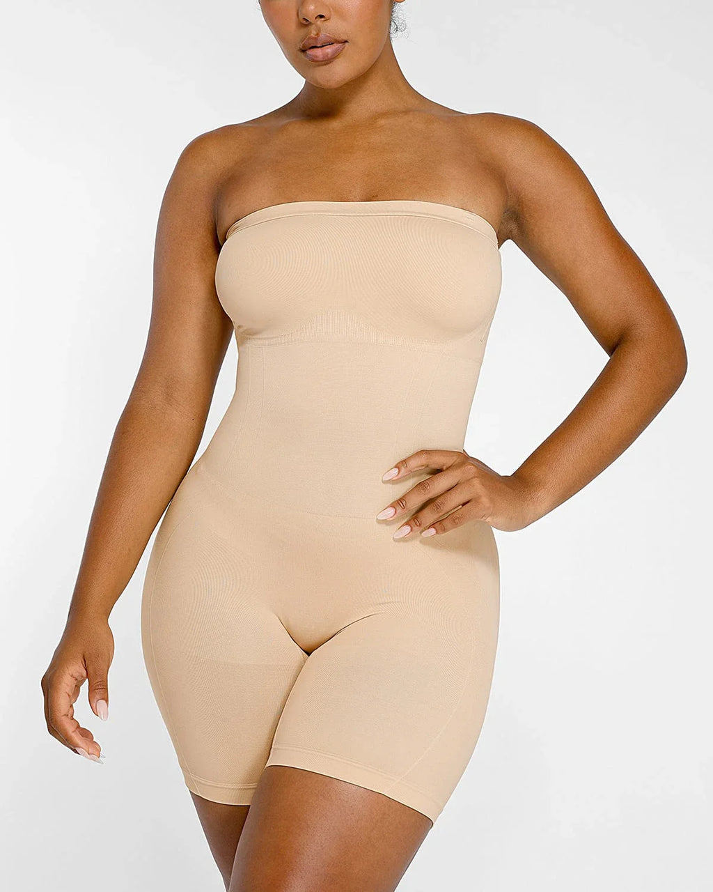 PureForm SkinGlide Strapless Bodysuit — CoreFlex™