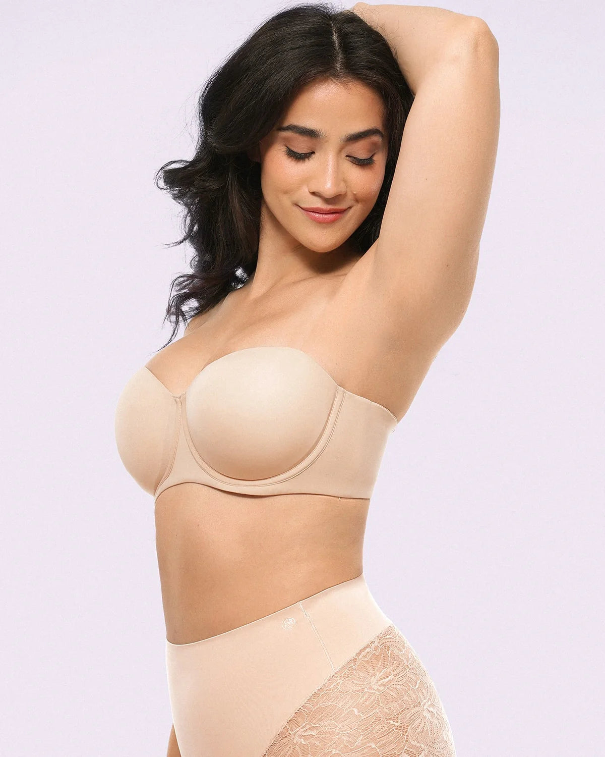 PureForm AeroSlim Convertible Strapless Push Up Bra — TitanFlex™