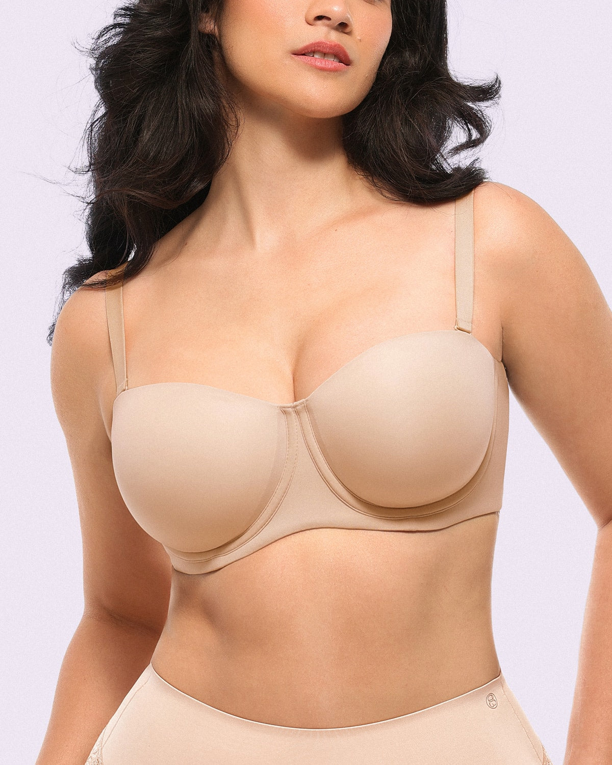 PureForm AeroSlim Convertible Strapless Push Up Bra — TitanFlex™
