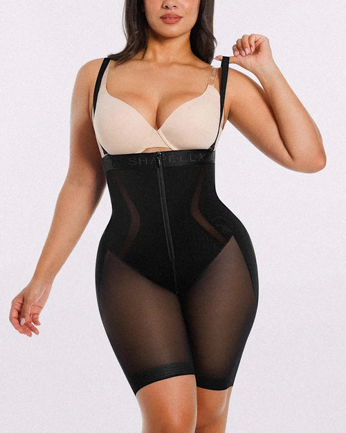CurveCraft Airy Comfy Short de talle alto con vientre plano — TitanFlex™