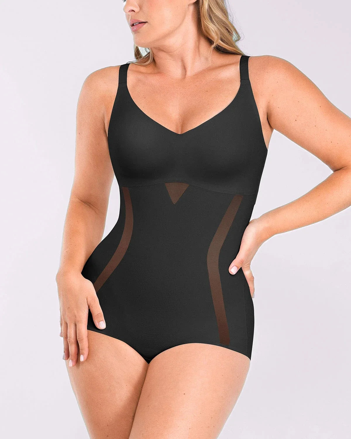 CurveCraft Contour Comfy Wygładzające body figi — CoreFlex™