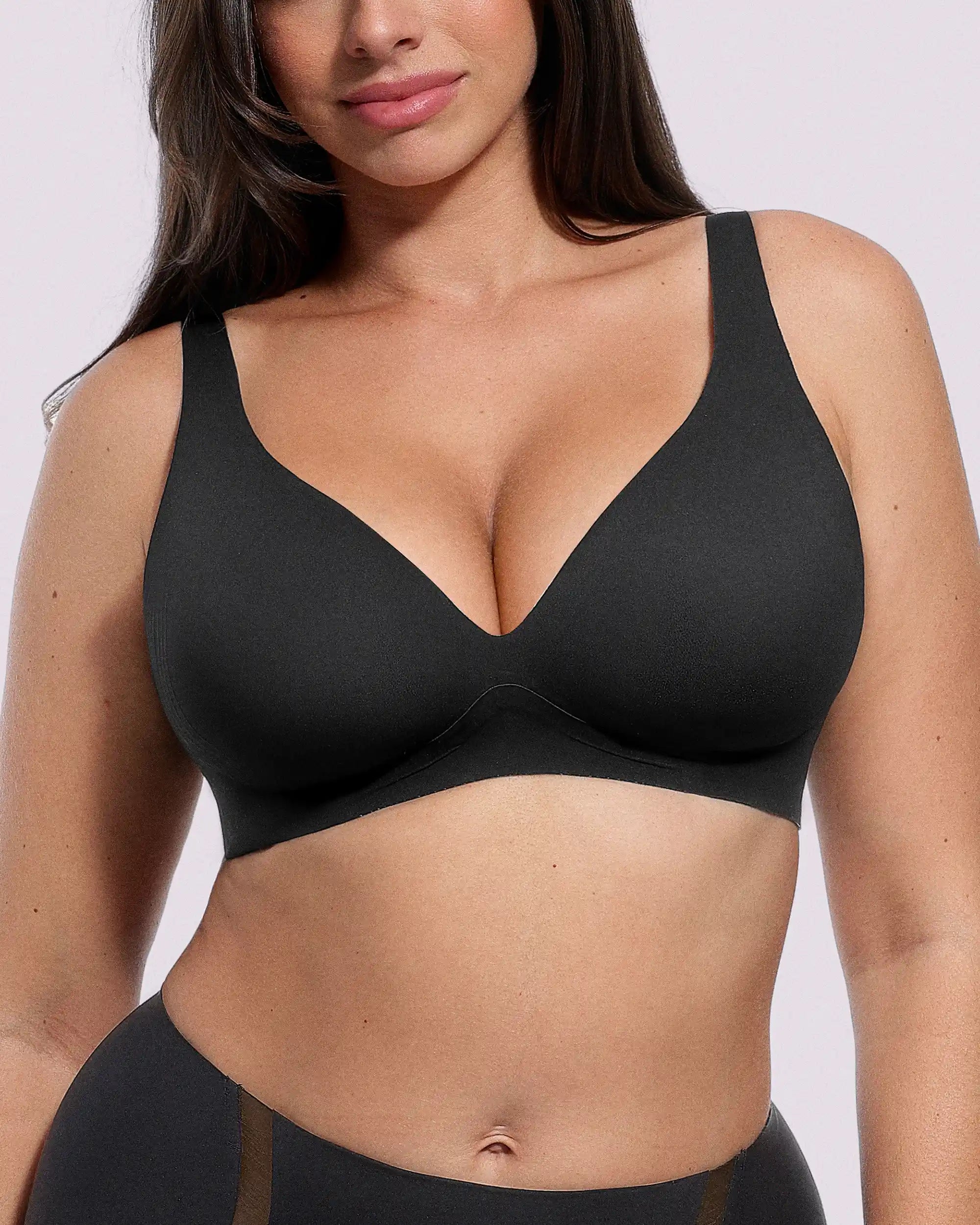 CurveCraft FlexSense Wireless V-Neck Bra — CoreFlex™