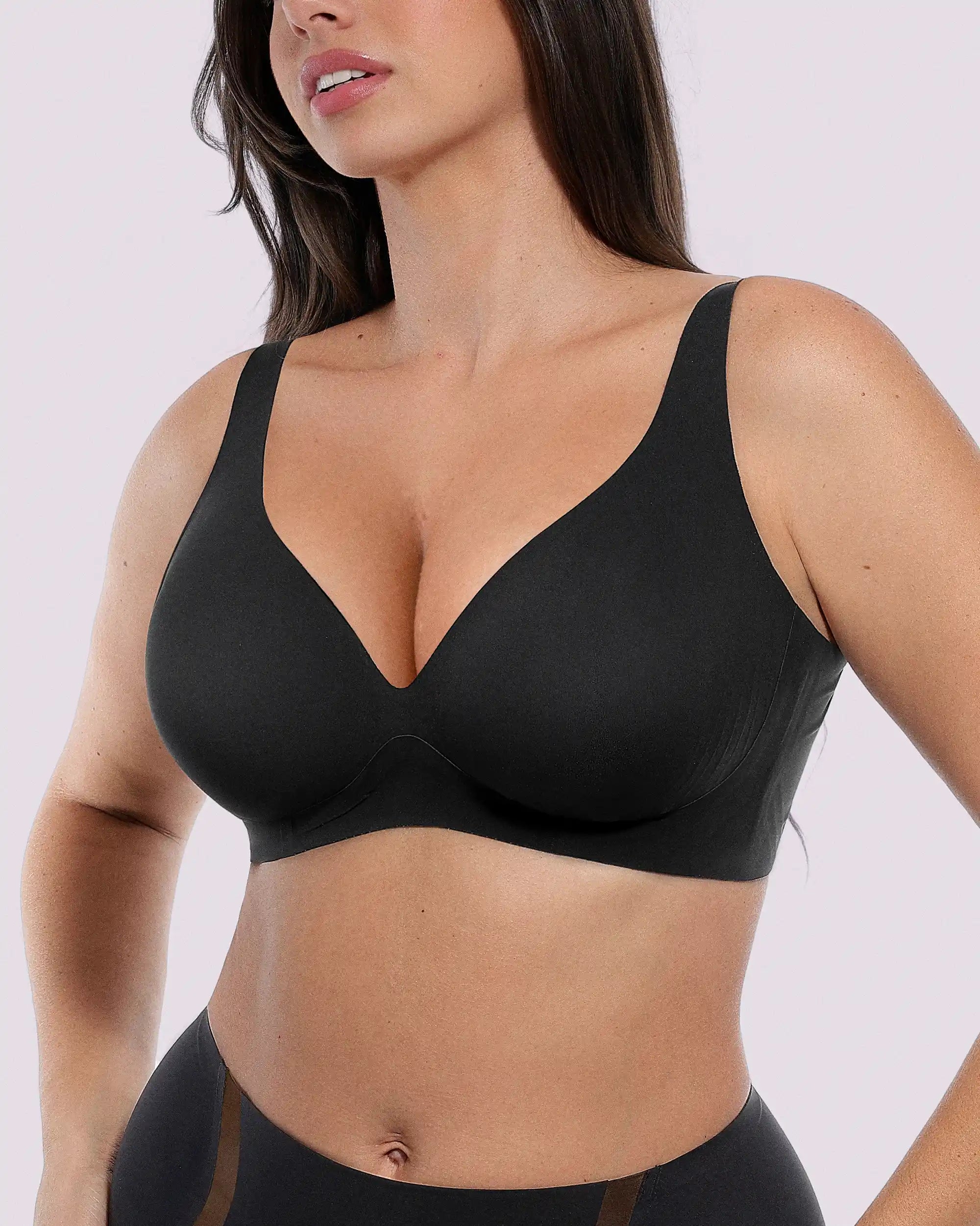 CurveCraft FlexSense Wireless V-Neck Bra — CoreFlex™